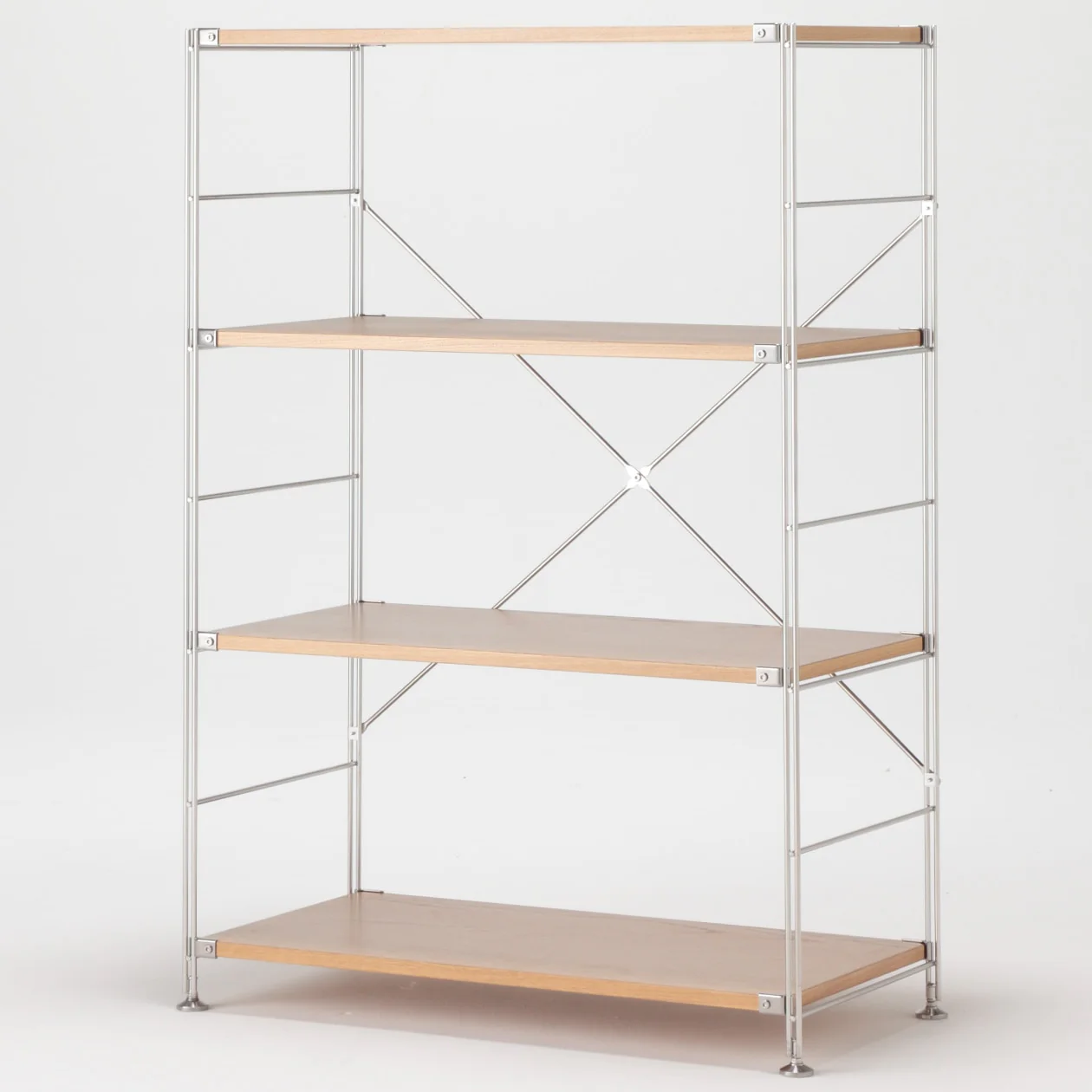 SUS Shelving Unit - Oak - Wide - Medium - Image 5
