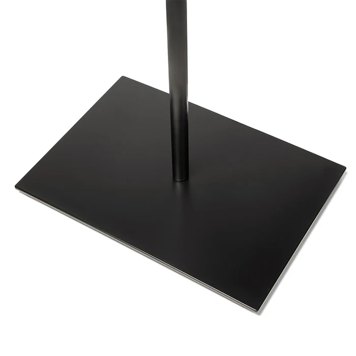 Steel Floor Lamp with Oval Shade - Image 4
