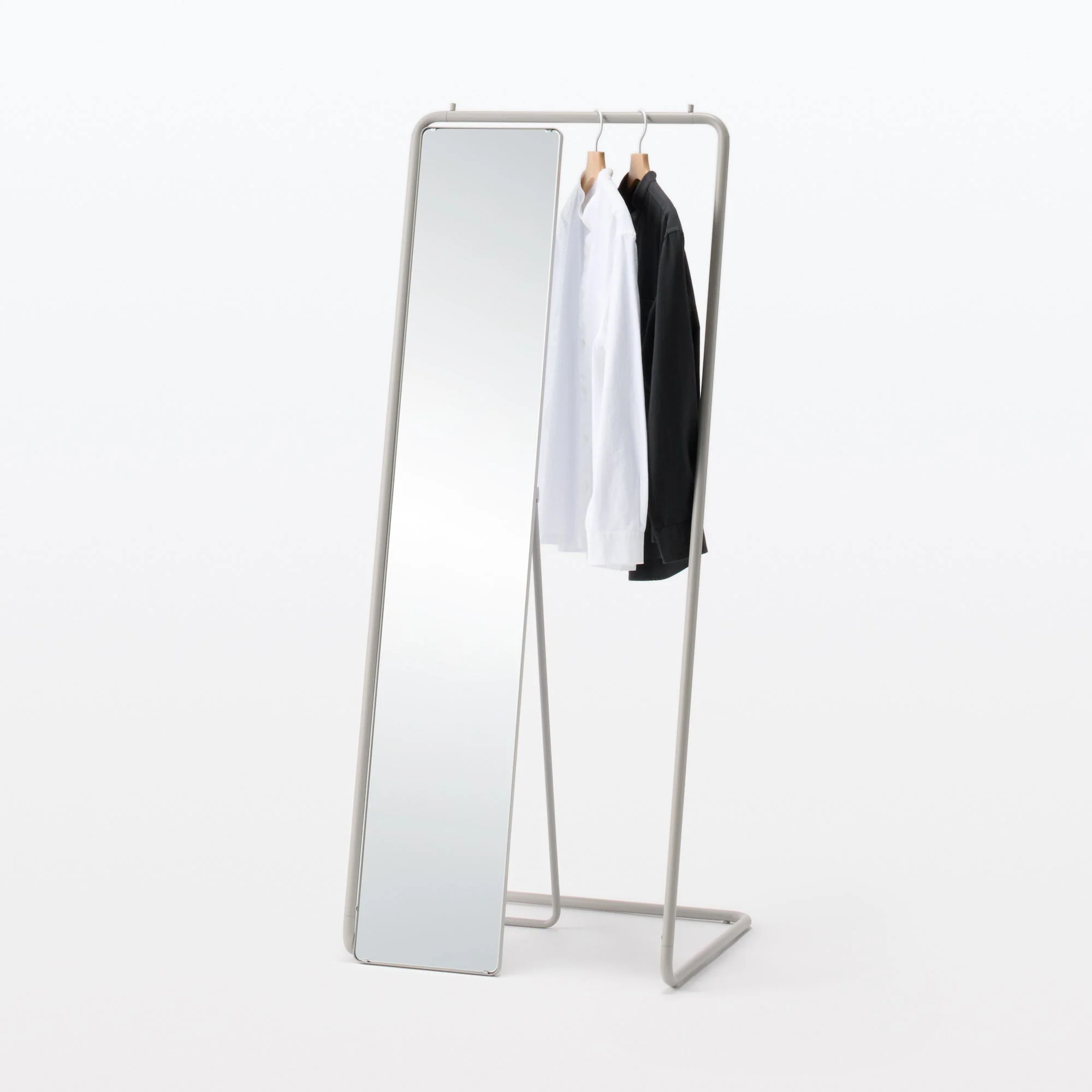 Steel Pipe Coat Rack - Warm Gray - Image 6