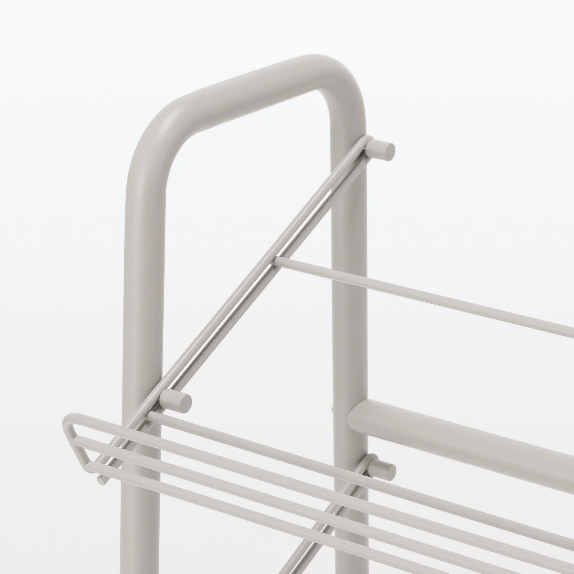 Steel Pipe Shoe Rack - Warm Gray - Image 5