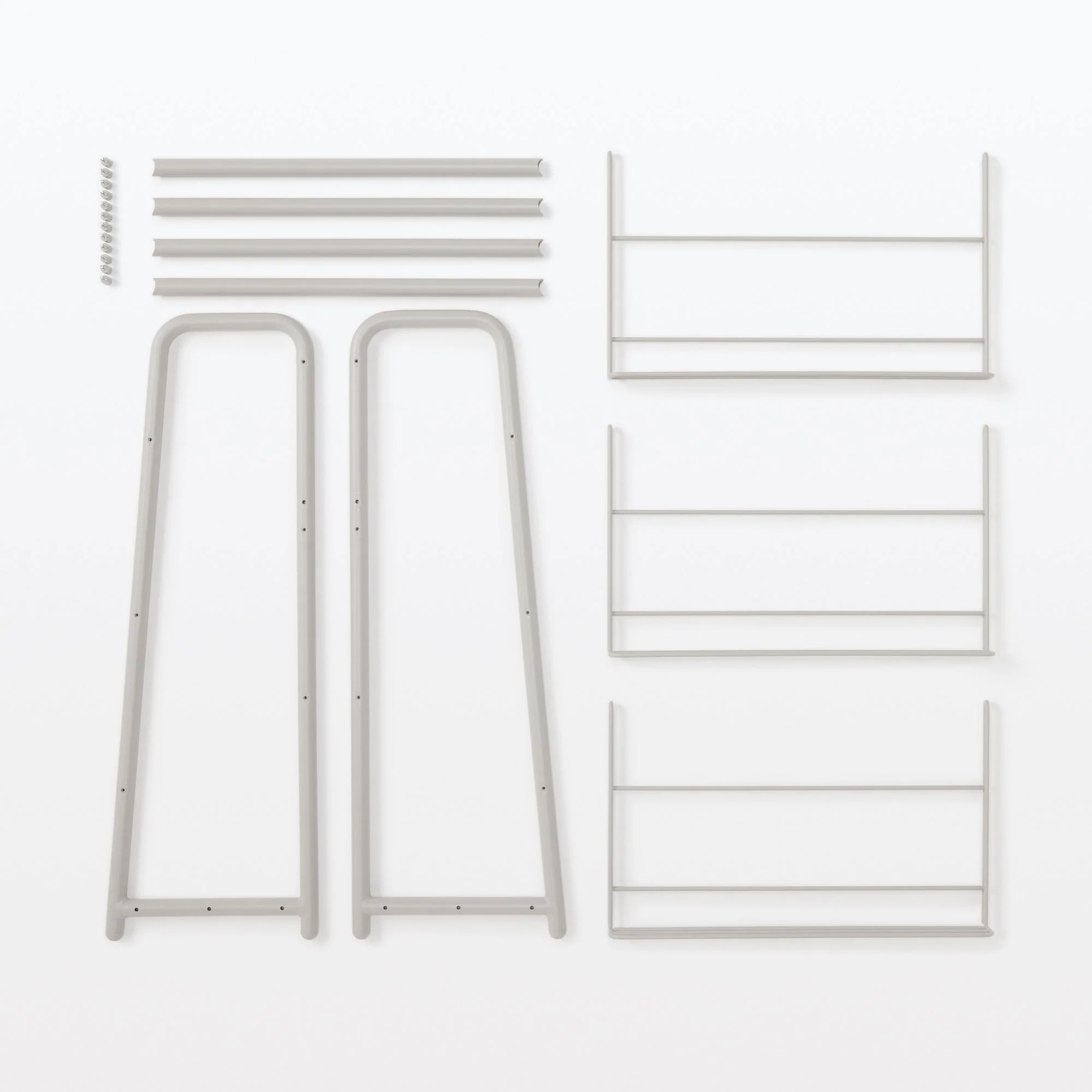 Steel Pipe Shoe Rack - Warm Gray - Image 6