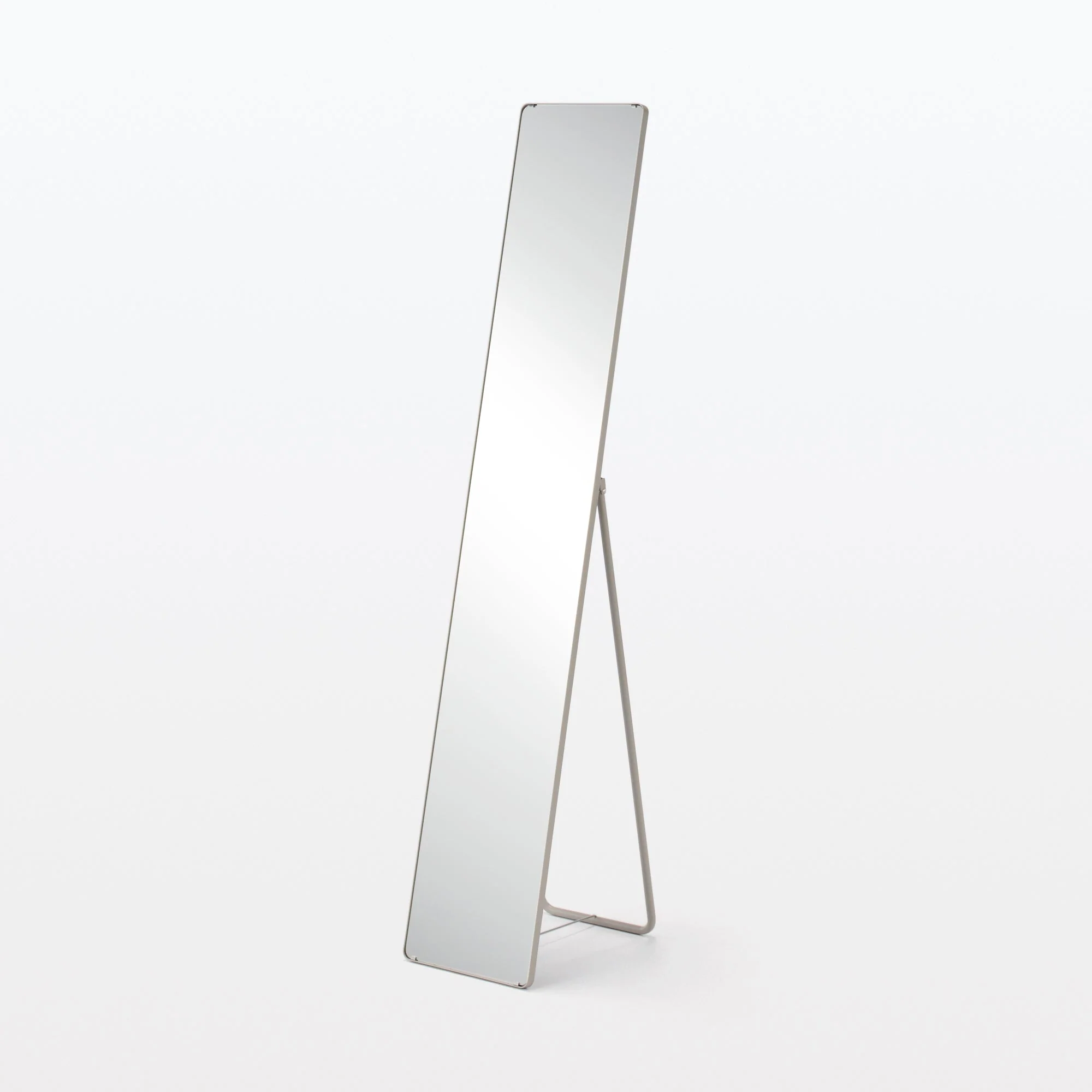 Steel Pipe Stand Mirror - Image 4