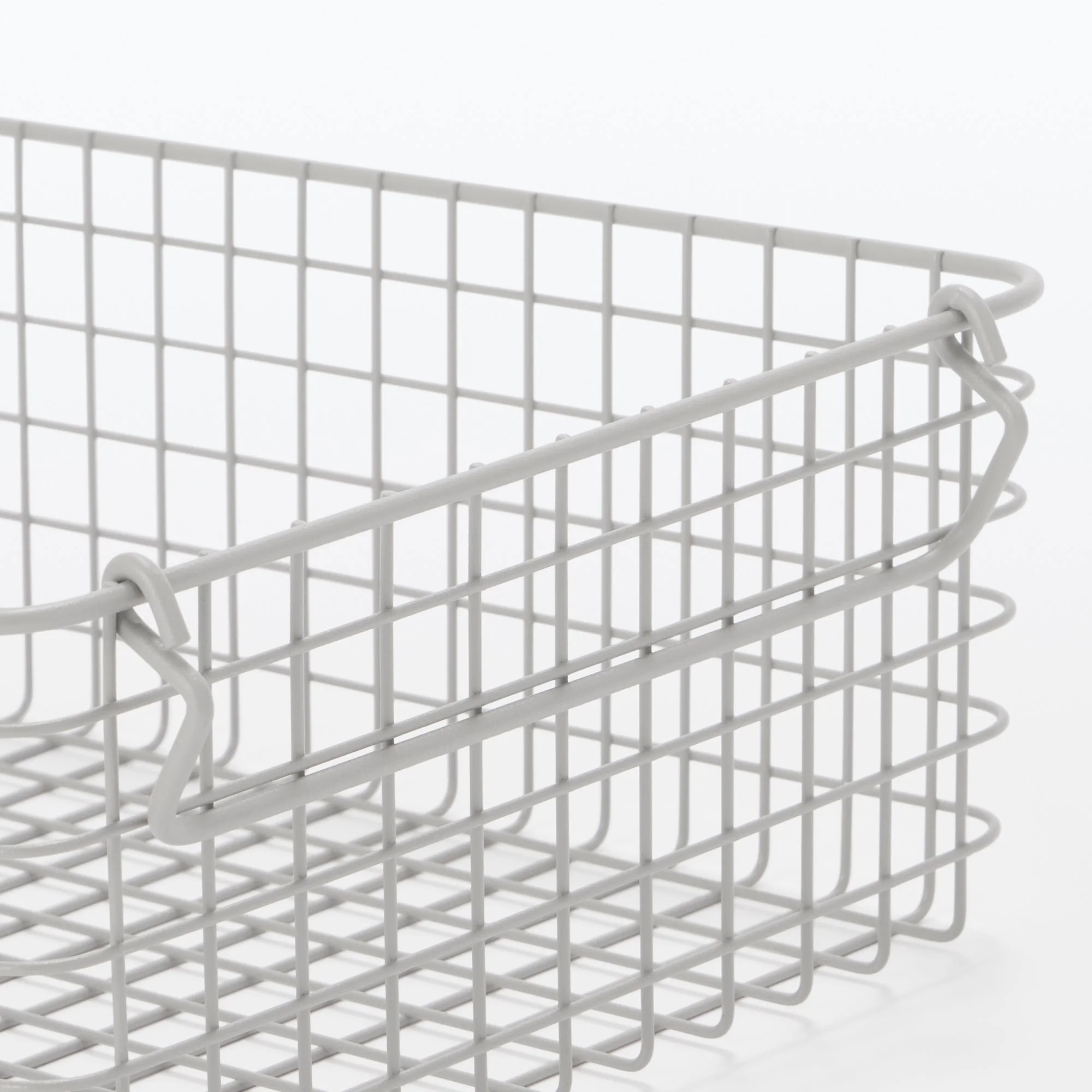 Steel Pipe Storage Rack Basket Set - Warm Gray - Image 4