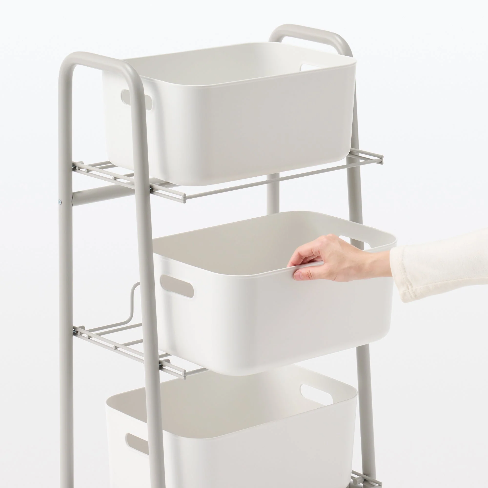 Steel Pipe Storage Rack - Warm Gray - Image 13
