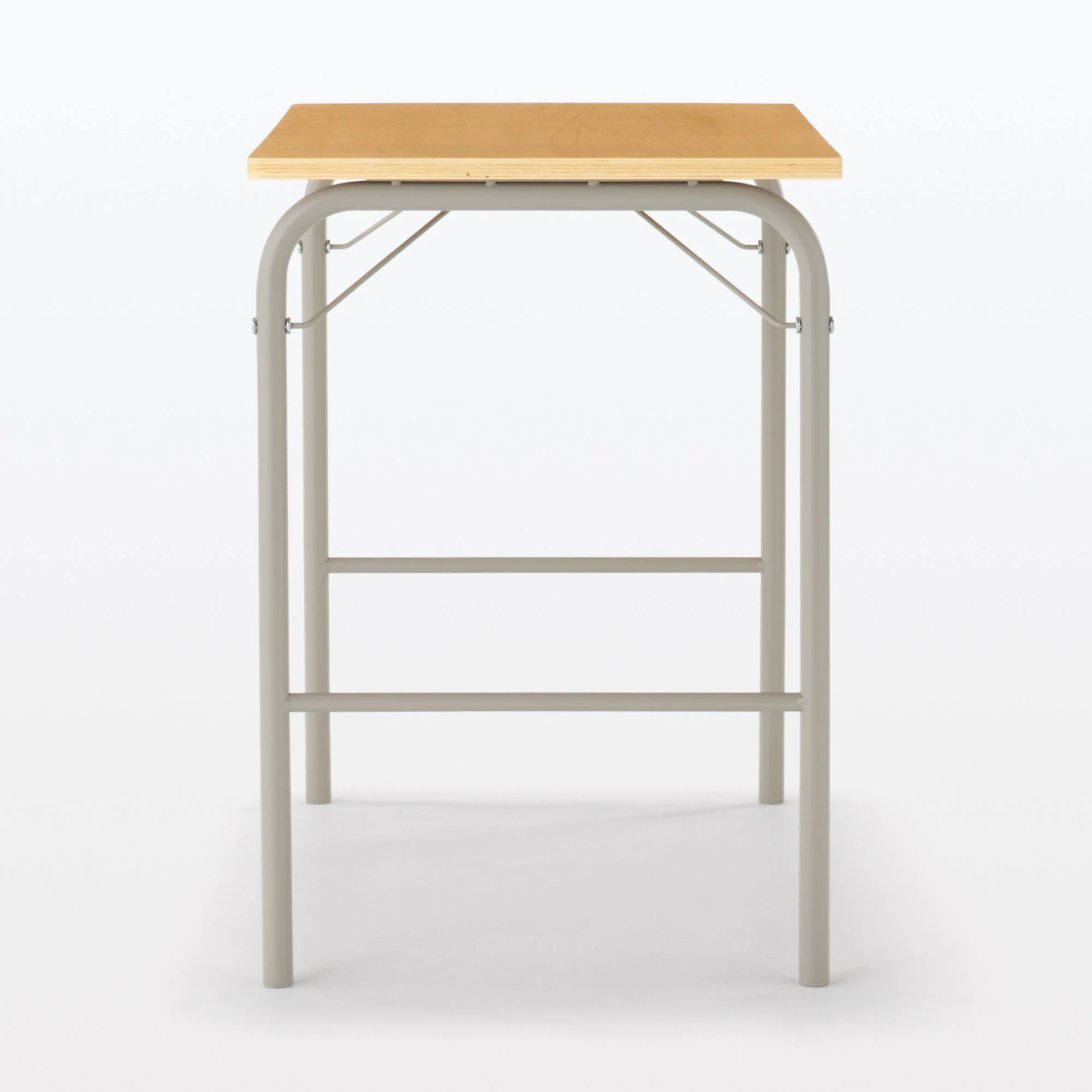 Steel Pipe Table - Warm Gray - Image 2
