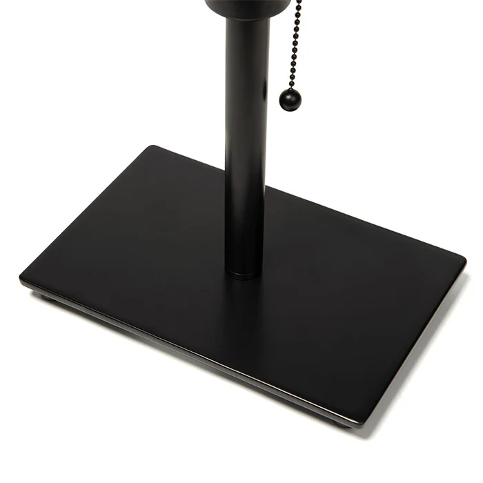 Steel Table Lamp with Rectangle Shade - Image 3