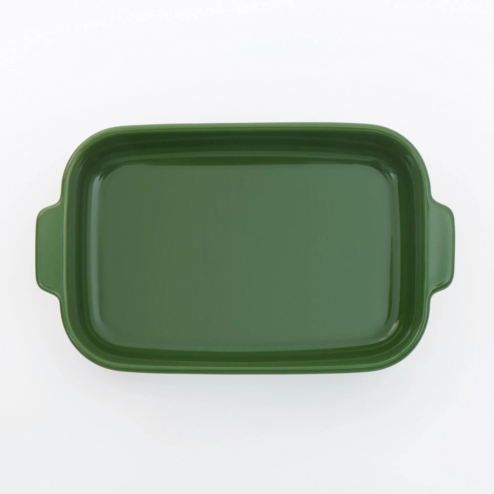 Stoneware Baking Dish Oven Tray - Green - Image 2