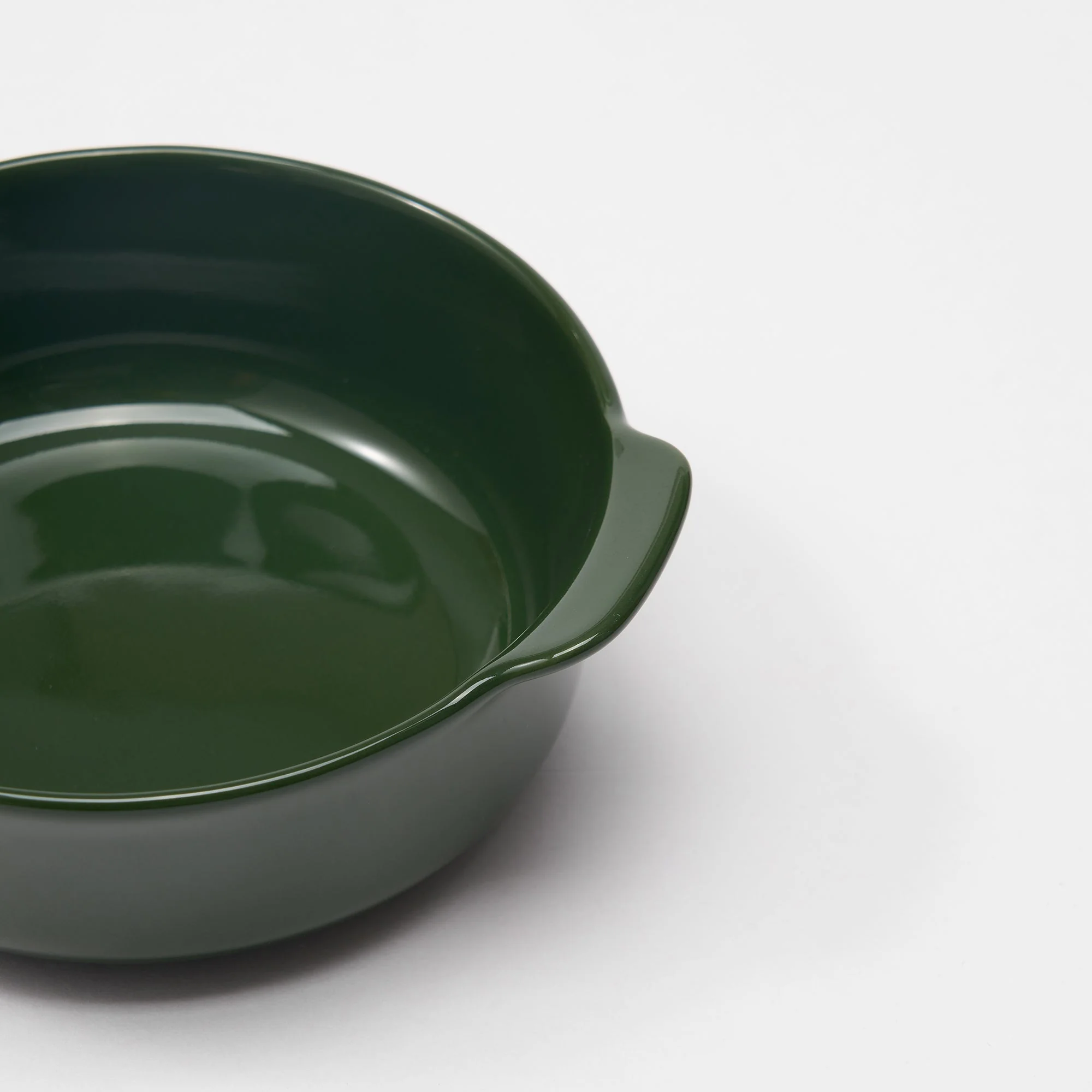 Stoneware Bowl (Dia. 5.1") - Dark Green - Image 5
