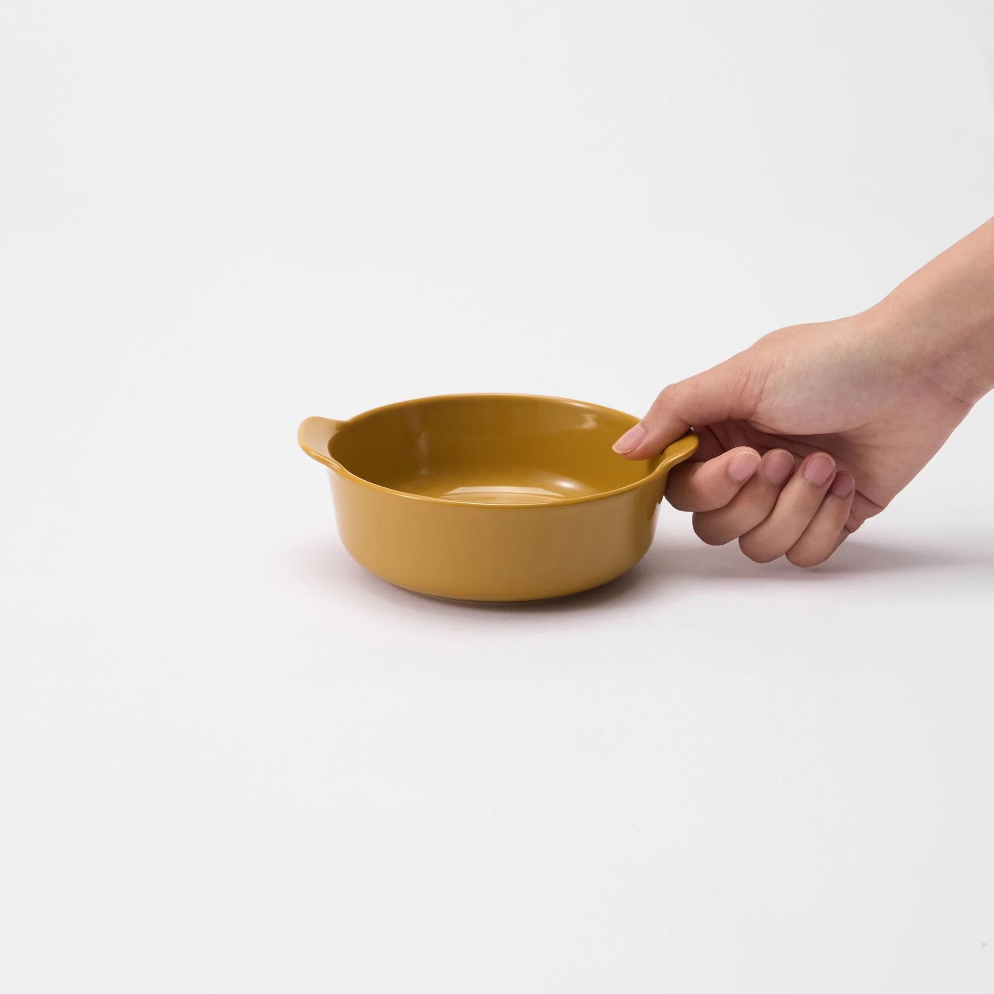 Stoneware Bowl (Dia. 5.1") - Mustard Yellow - Image 6