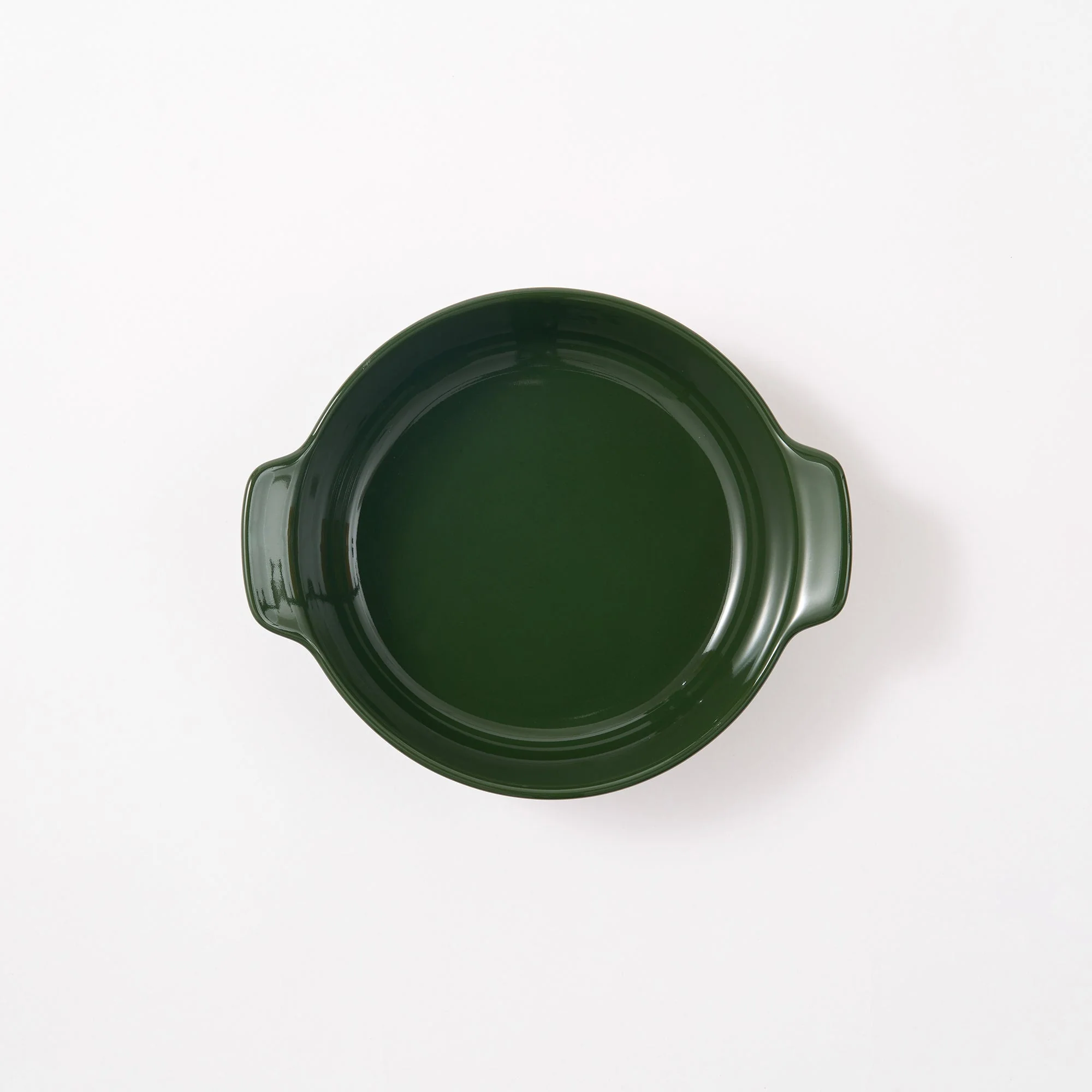 Stoneware Bowl (Dia. 6.6") - Dark Green - Image 3