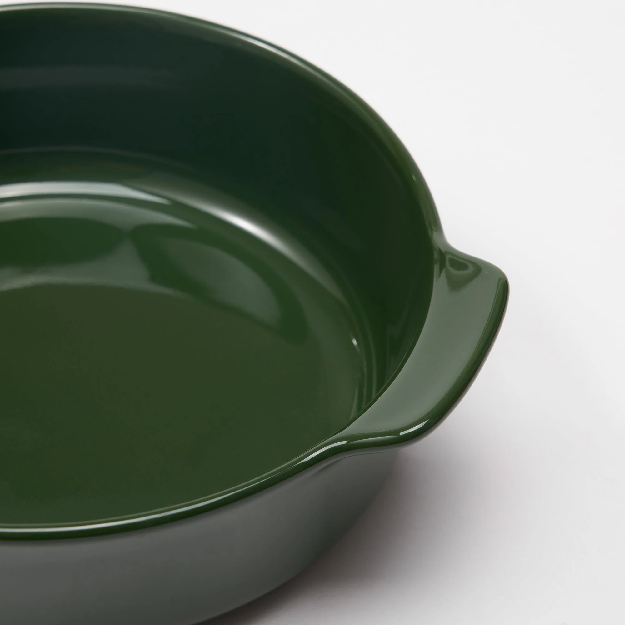Stoneware Bowl (Dia. 6.6") - Dark Green - Image 5