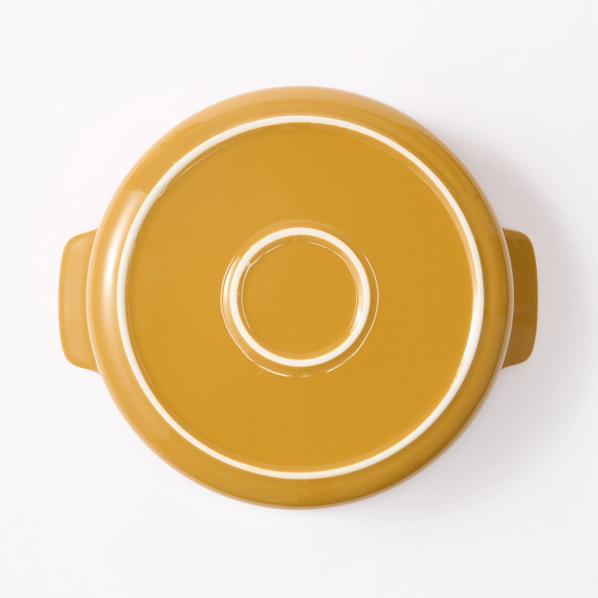 Stoneware Bowl (Dia. 8.2") - Mustard Yellow - Image 4