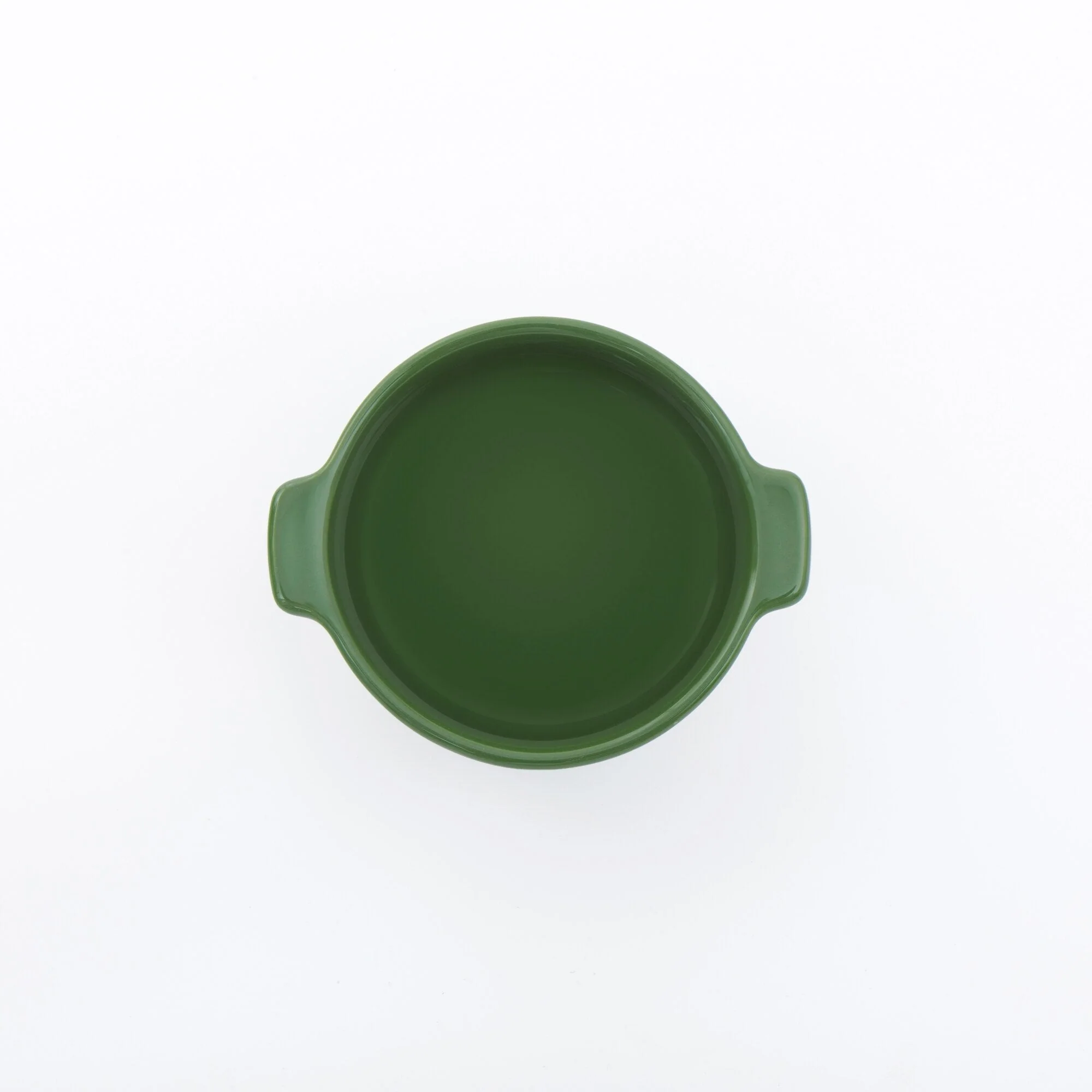 Stoneware Mini Cocotte Bowl (Dia. 4.5") - Green - Image 3