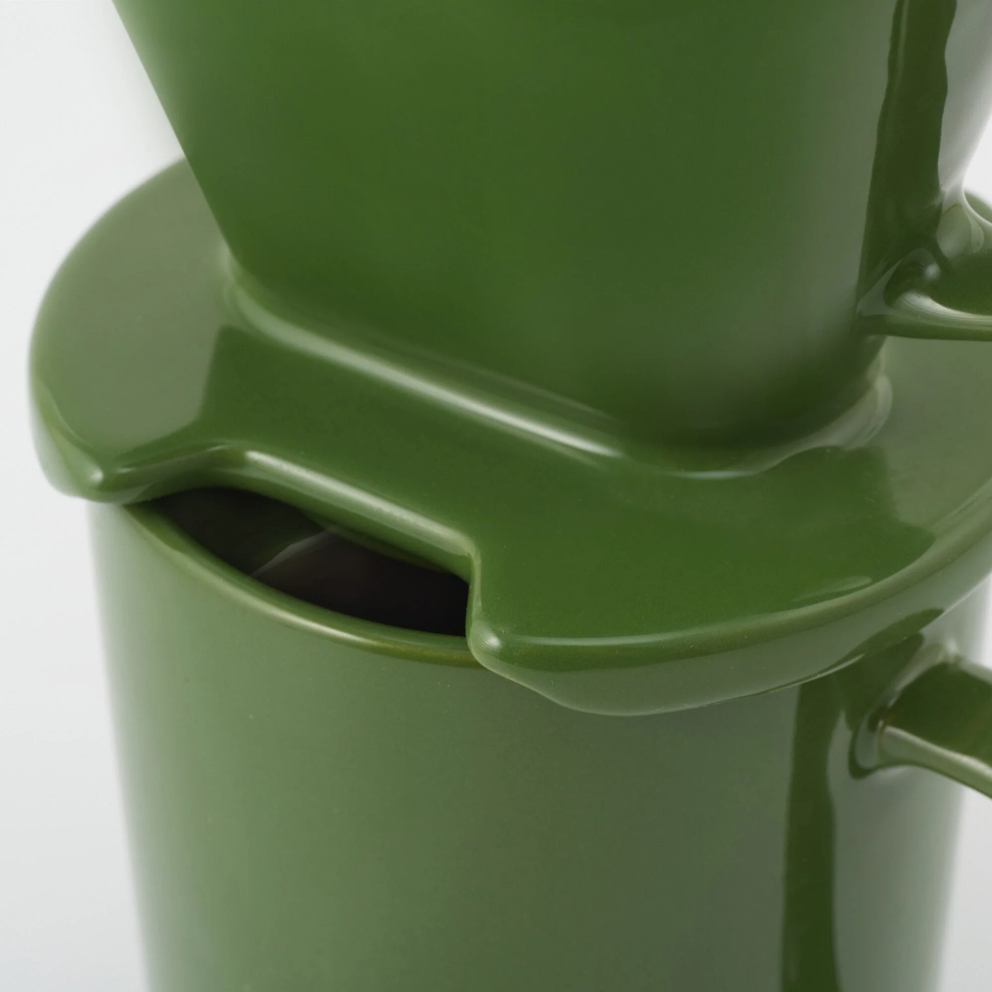 Stoneware Coffee Dripper - Green - Image 10