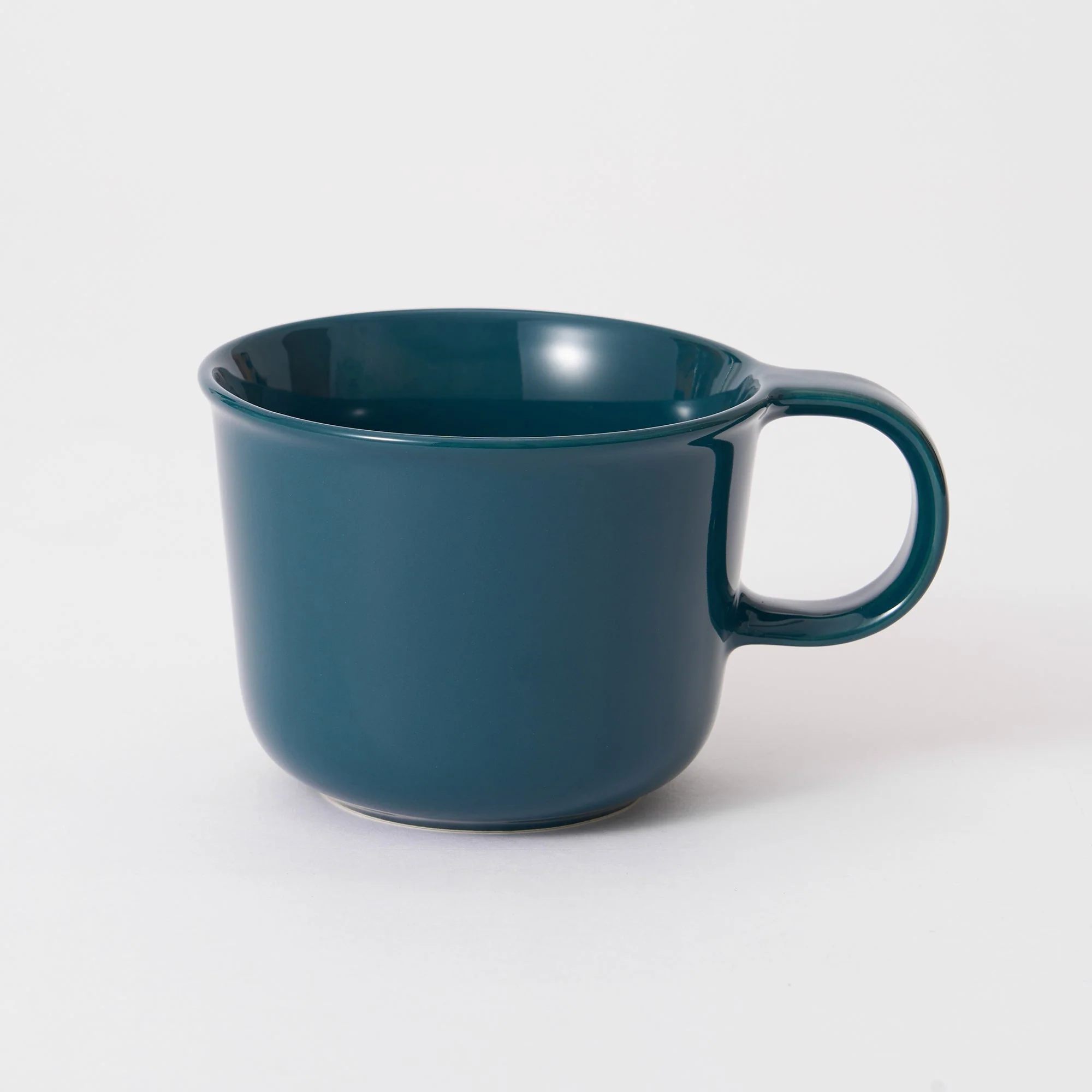 Stoneware Mug Cup (11.2 fl oz) - Dark Blue - Image 2