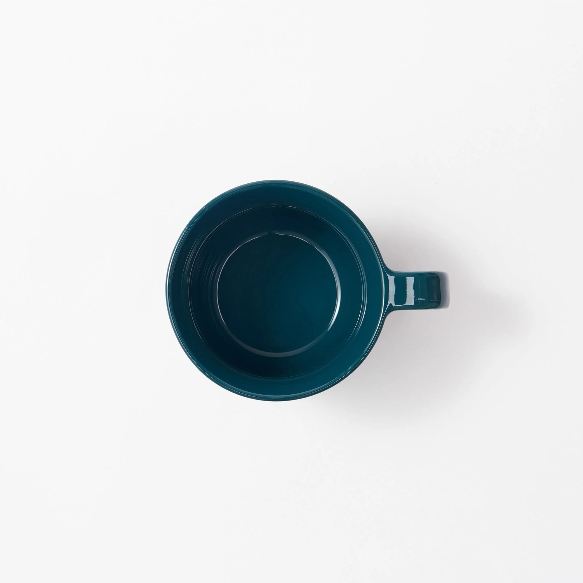 Stoneware Mug Cup (11.2 fl oz) - Dark Blue - Image 3