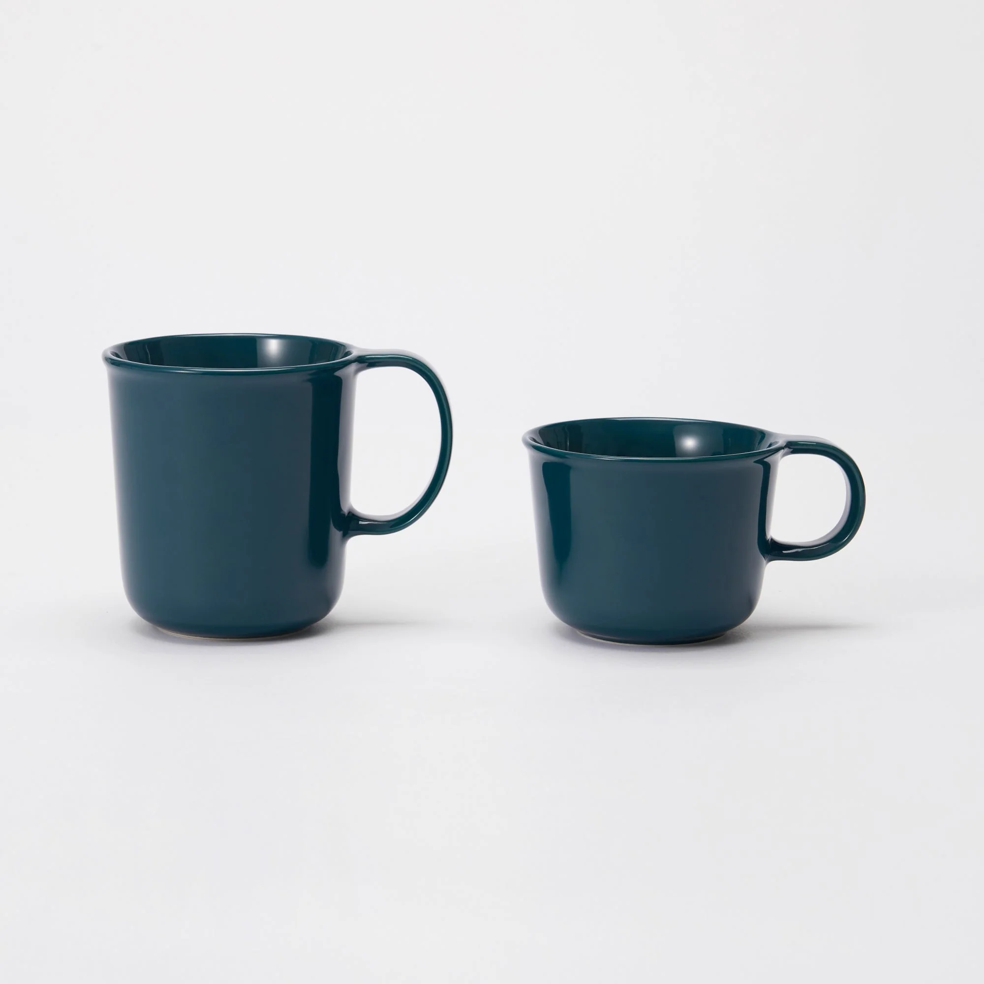 Stoneware Mug Cup (11.2 fl oz) - Dark Blue - Image 7