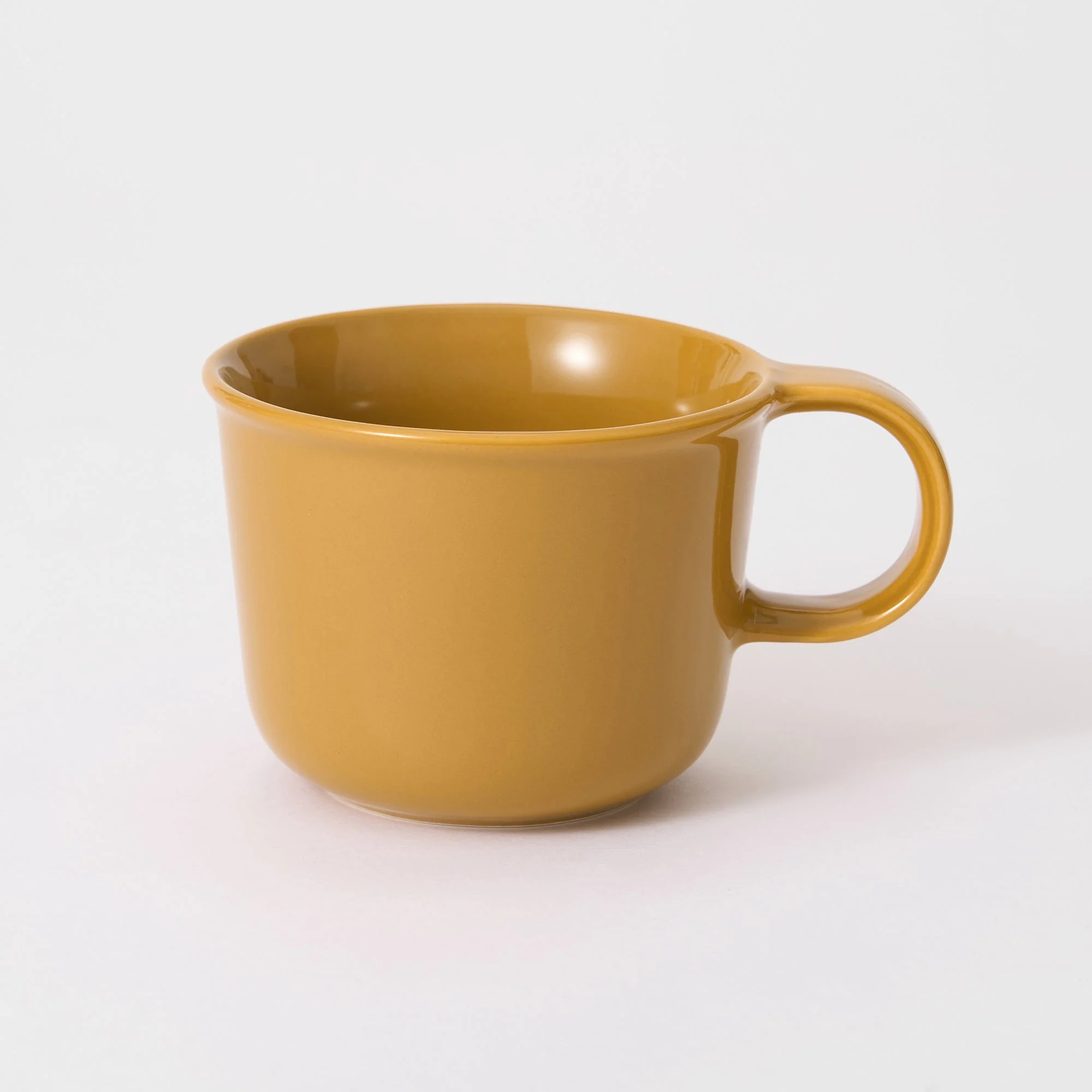 Stoneware Mug Cup (11.2 fl oz) - Mustard Yellow - Image 2