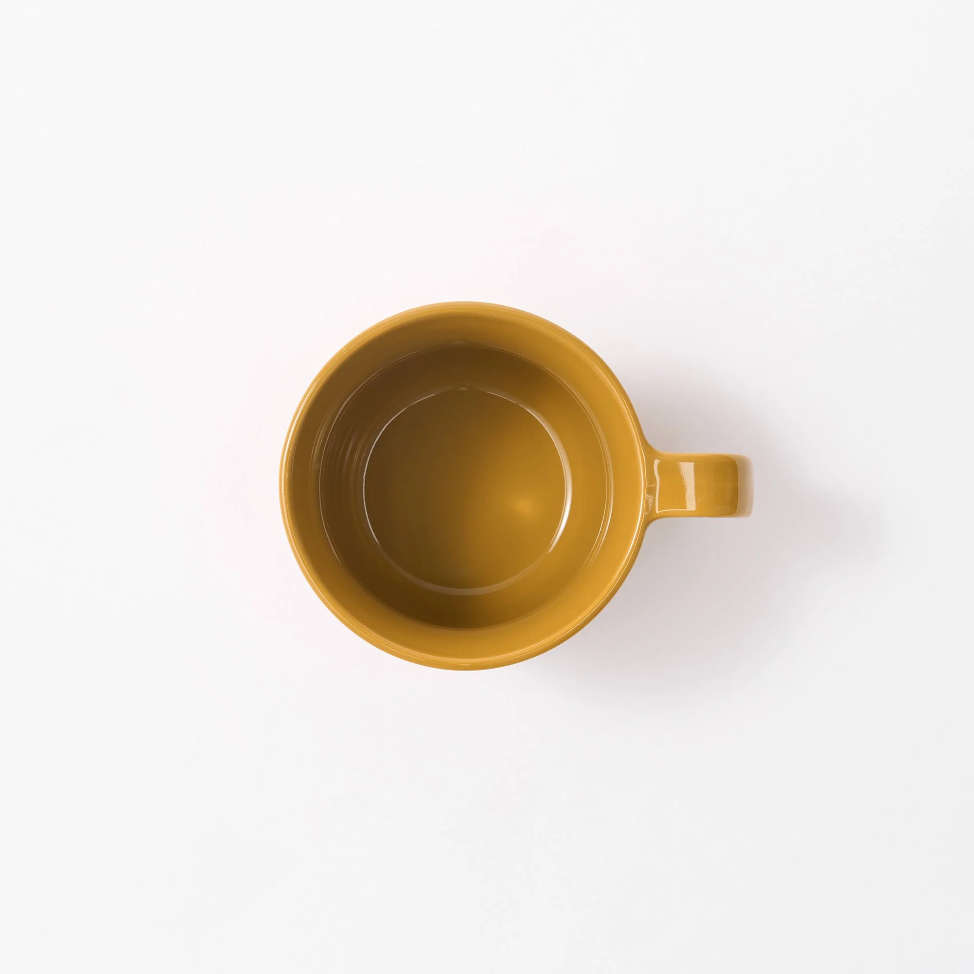 Stoneware Mug Cup (11.2 fl oz) - Mustard Yellow - Image 3