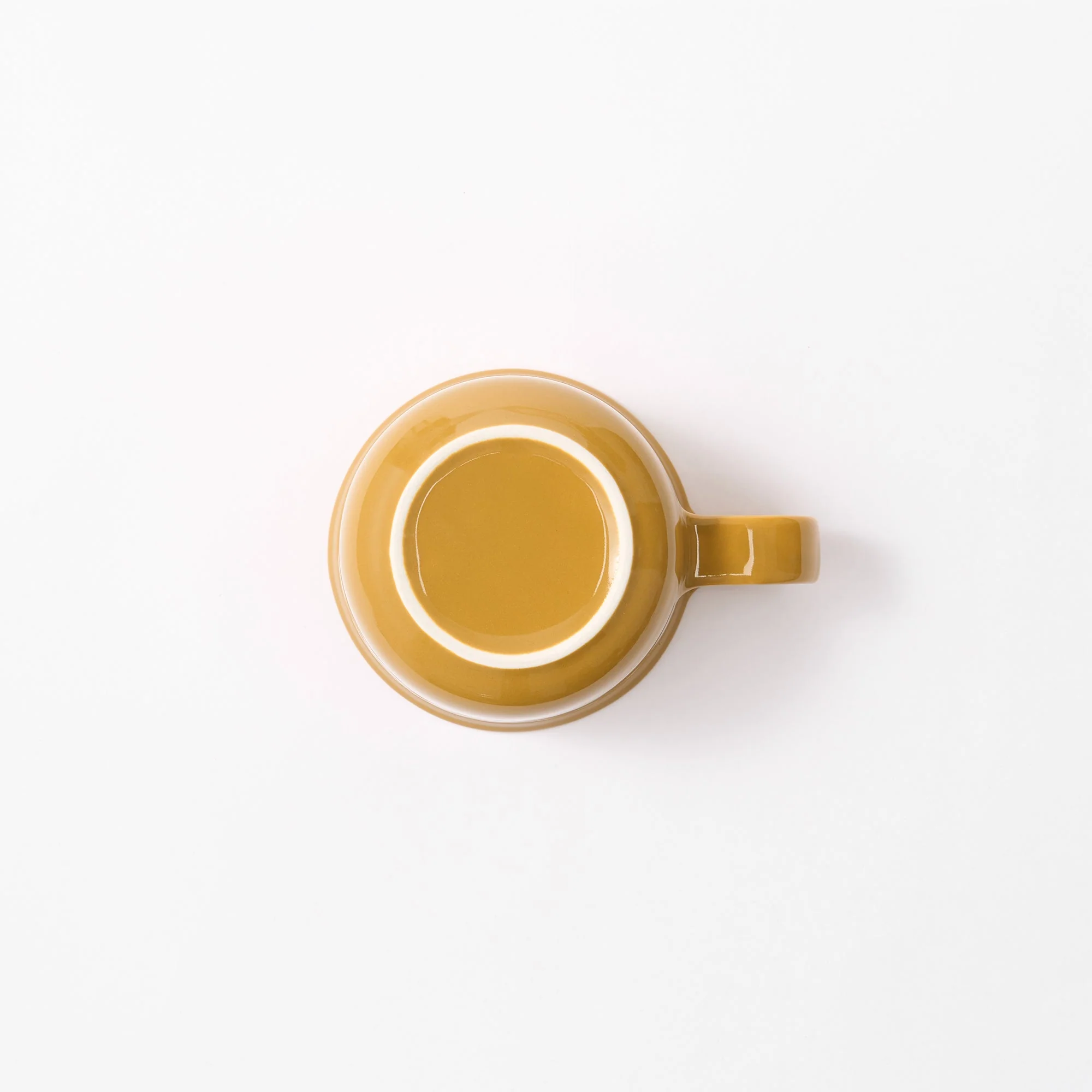 Stoneware Mug Cup (11.2 fl oz) - Mustard Yellow - Image 4
