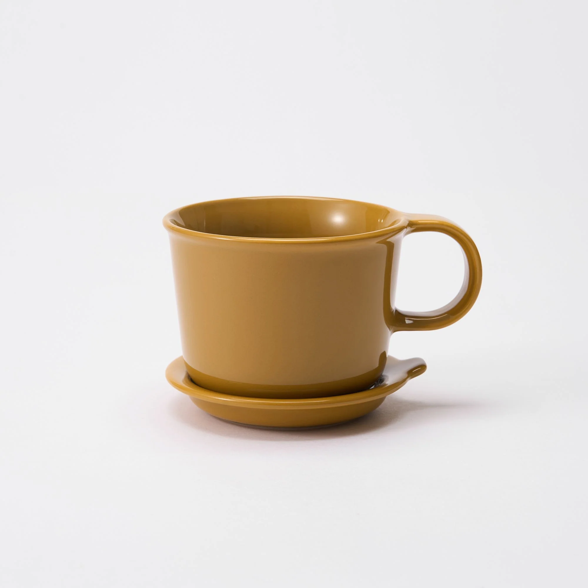 Stoneware Mug Cup (11.2 fl oz) - Mustard Yellow - Image 8