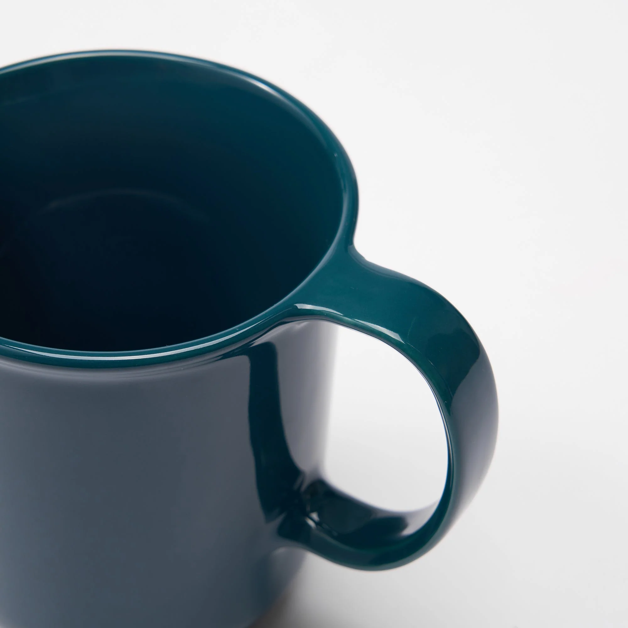 Stoneware Mug Cup (16.6 fl oz) - Dark Blue - Image 5