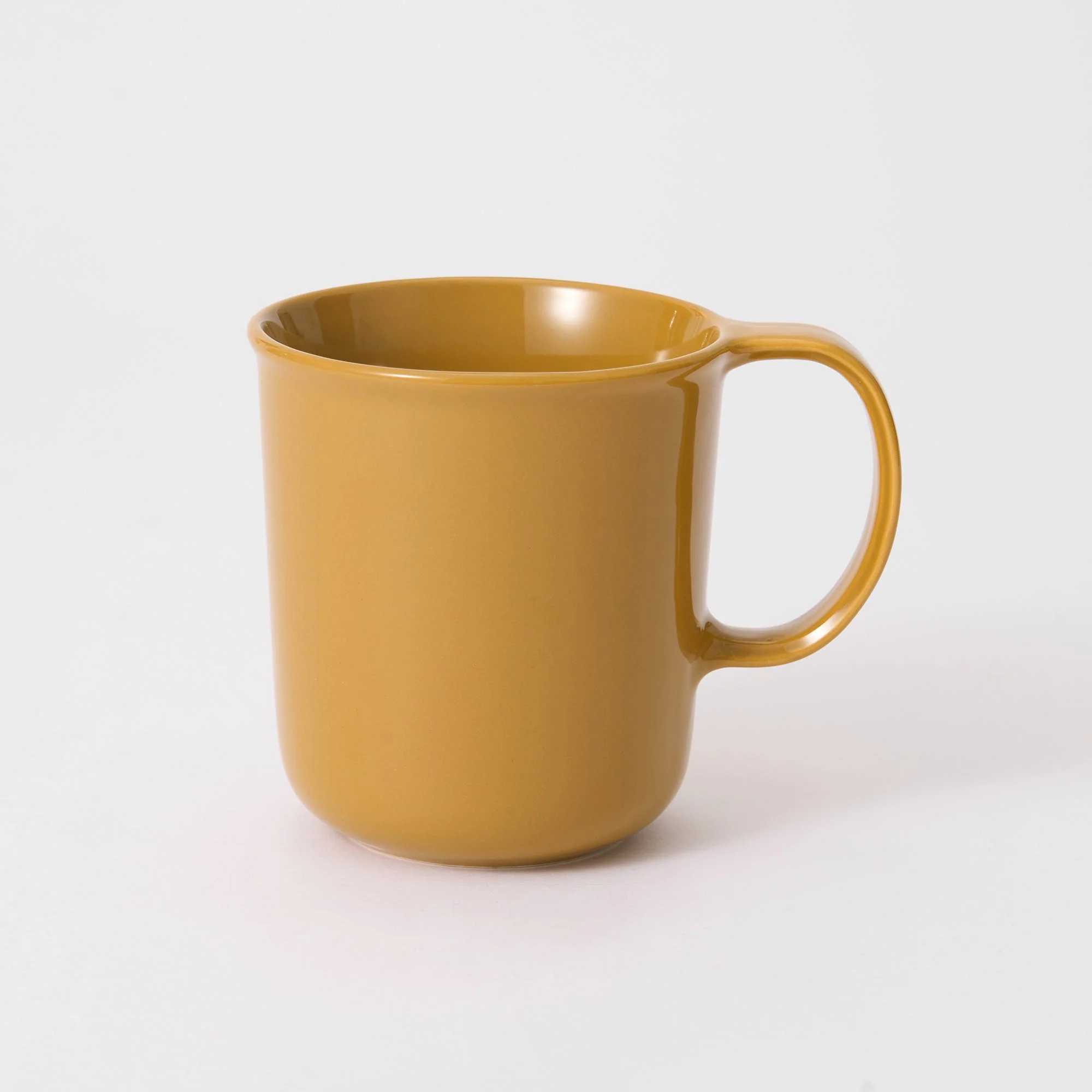 Stoneware Mug Cup (16.6 fl oz) - Mustard Yellow - Image 2