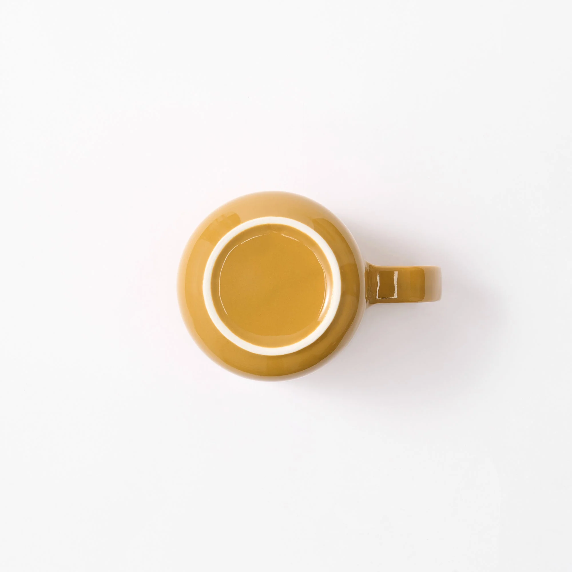 Stoneware Mug Cup (16.6 fl oz) - Mustard Yellow - Image 4