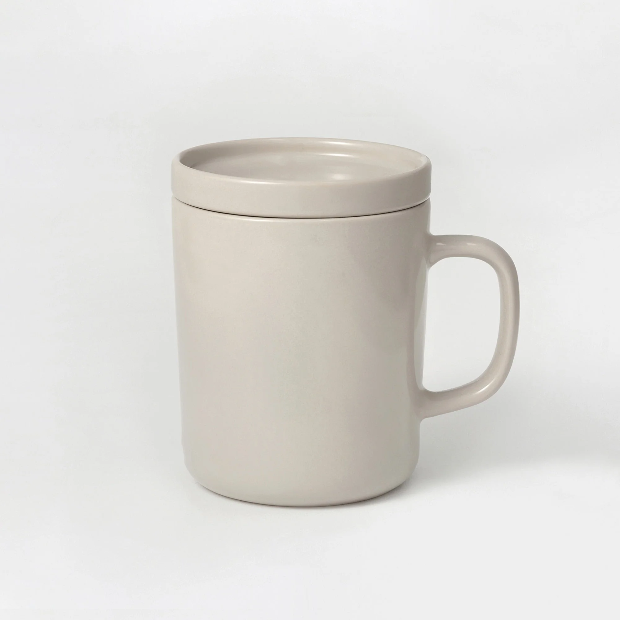 Stoneware Multi Saucer - Gray Beige - Image 4