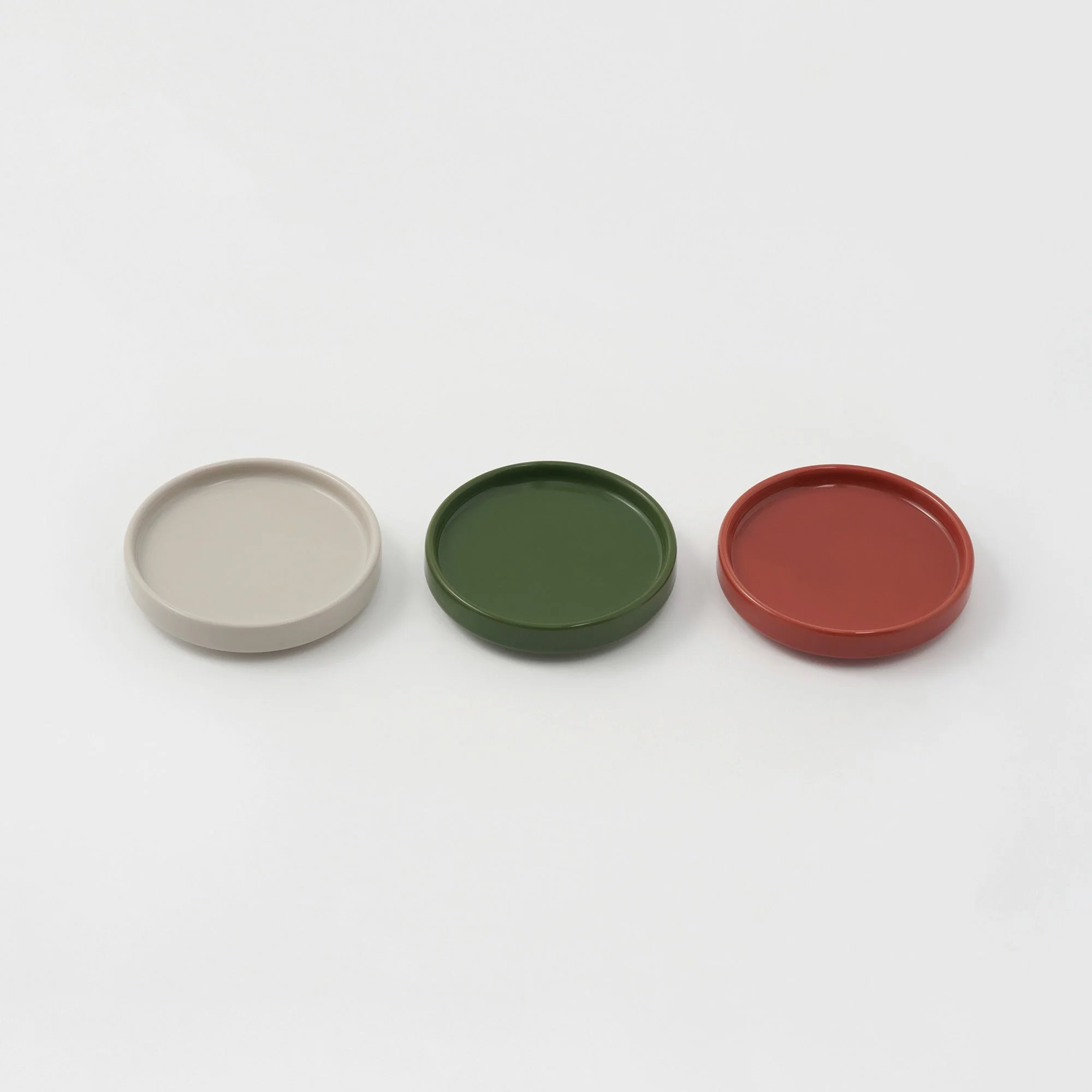 Stoneware Multi Saucer - Gray Beige - Image 8