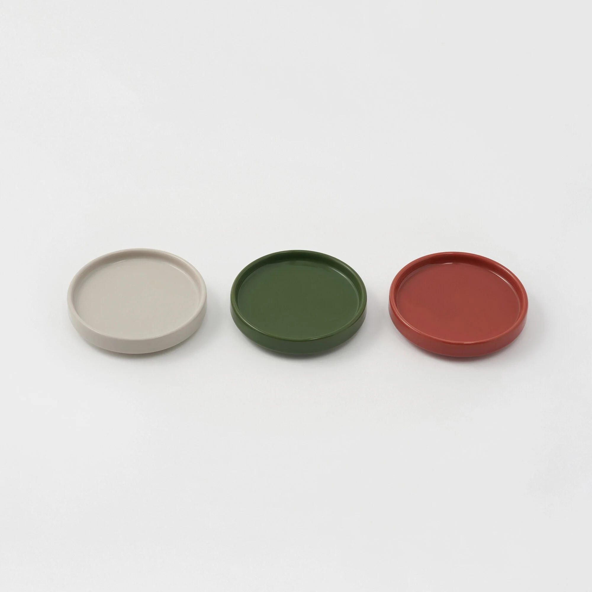 Stoneware Multi Saucer - Green - Image 8