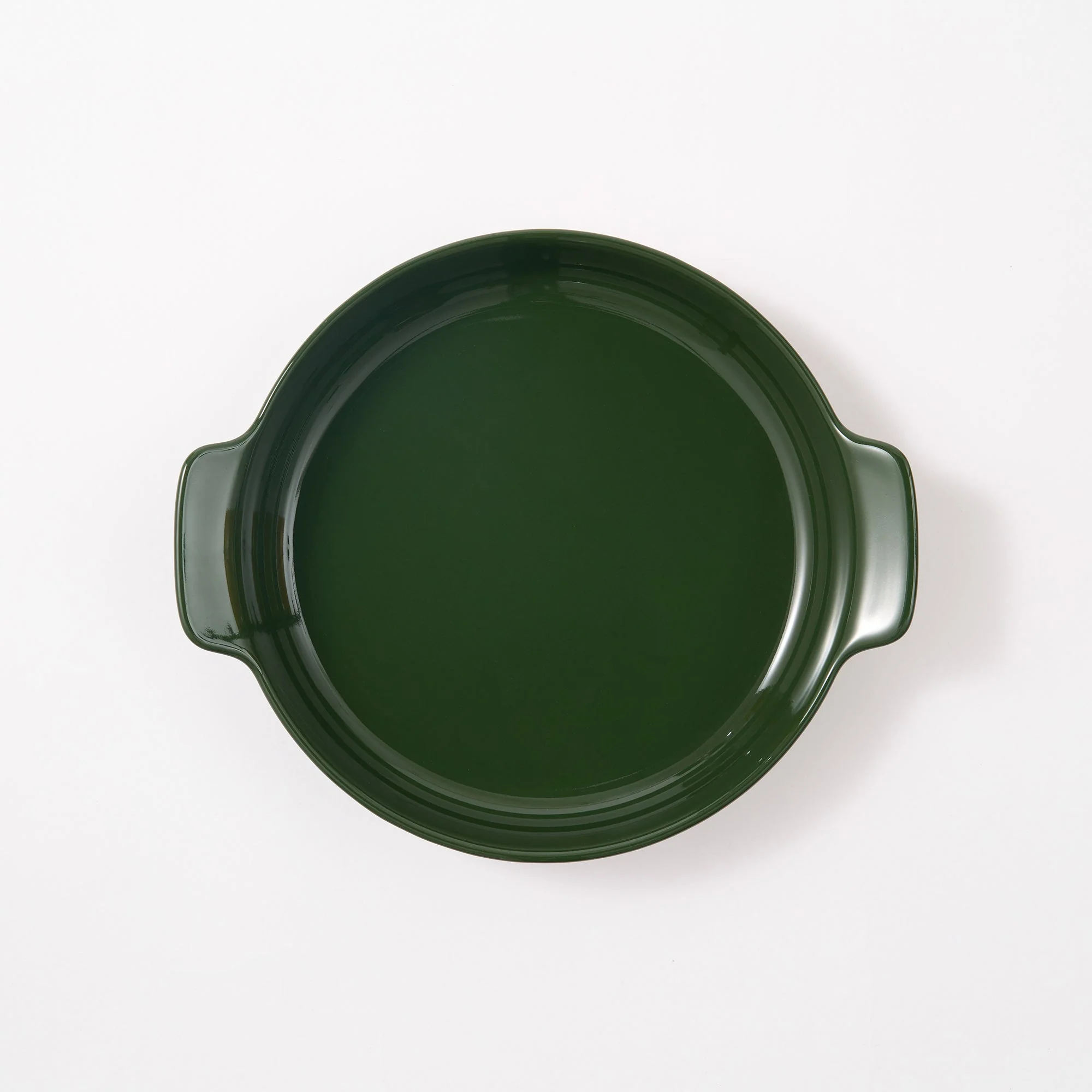 Stoneware Plate (Dia. 8.3") - Dark Green - Image 4