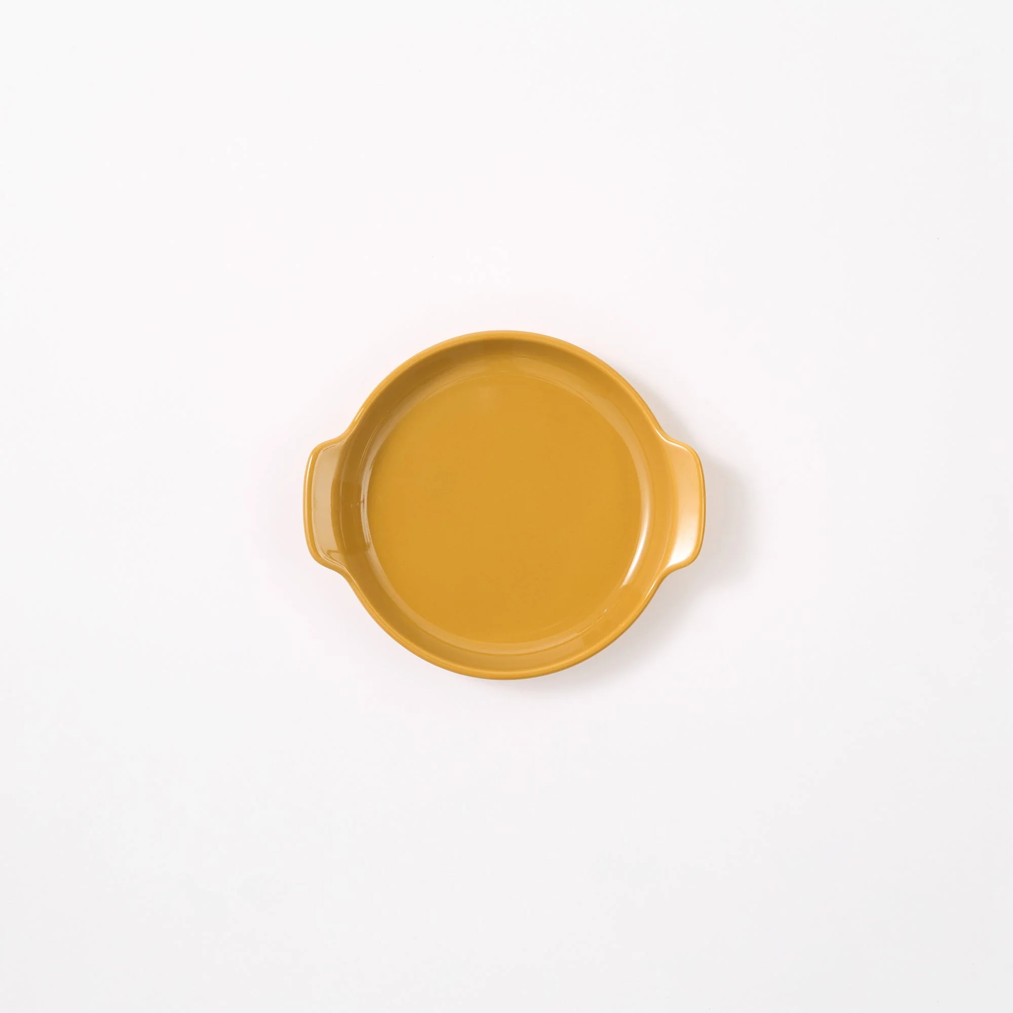 Stoneware Plate (Dia. 5") - Mustard Yellow - Image 4