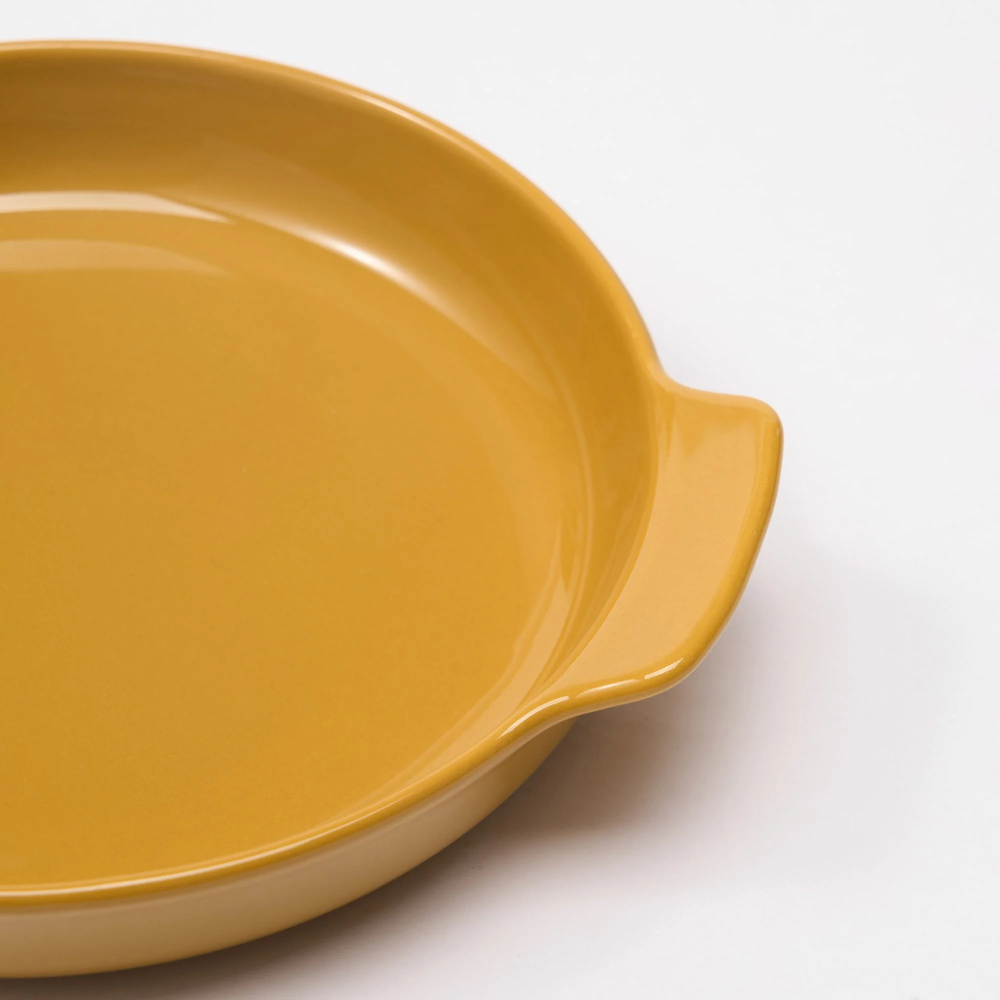 Stoneware Plate (Dia. 6.7") - Mustard Yellow - Image 6