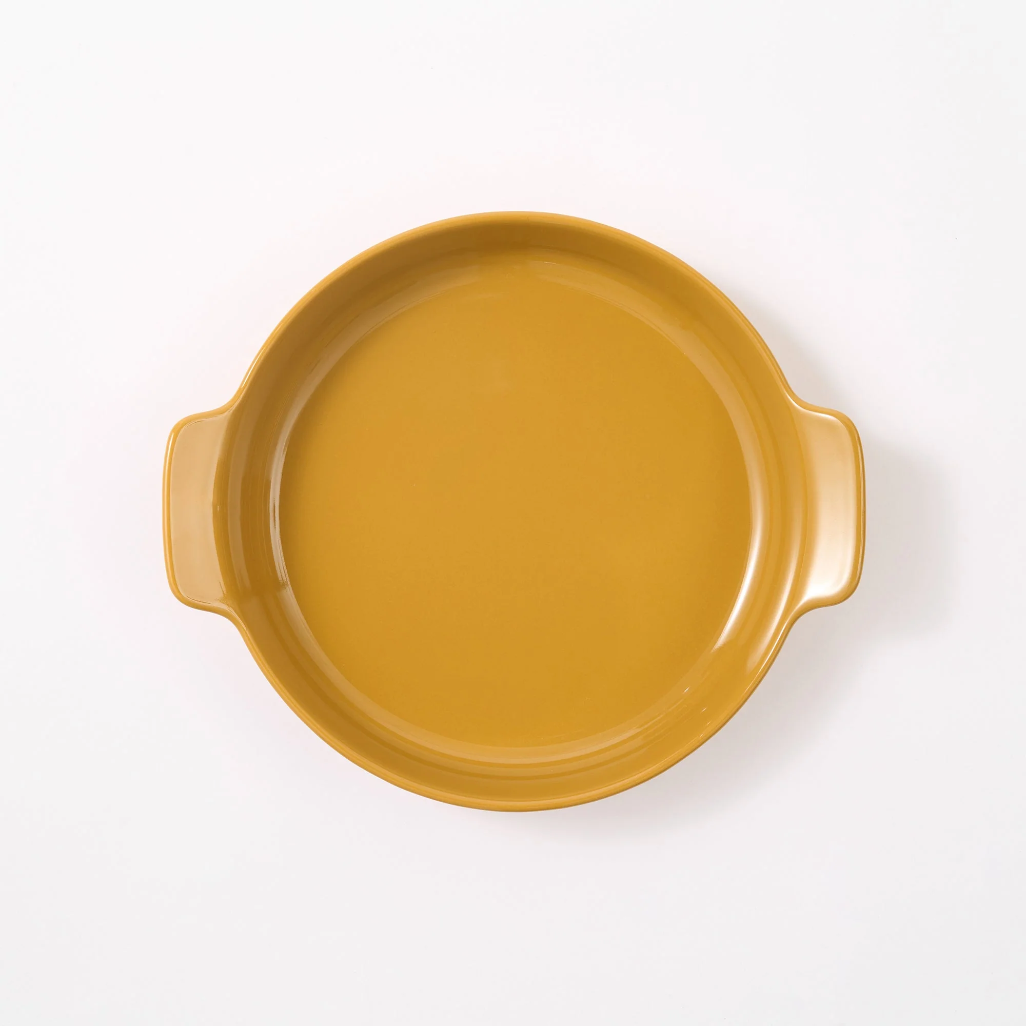 Stoneware Plate (Dia. 8.3") - Mustard Yellow - Image 4