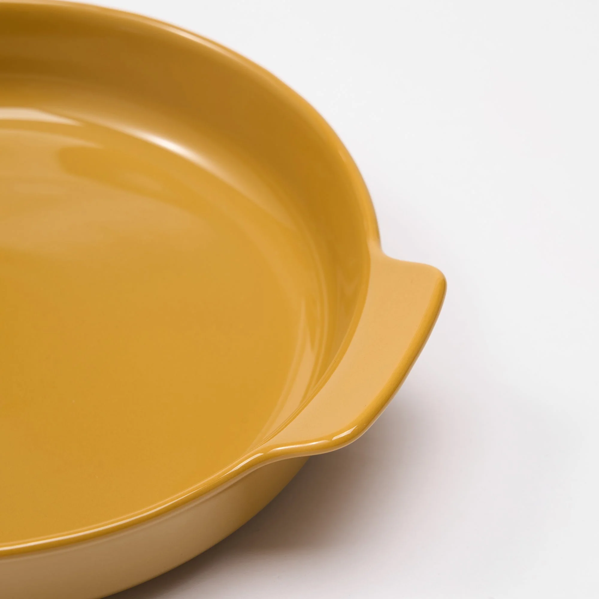 Stoneware Plate (Dia. 8.3") - Mustard Yellow - Image 6