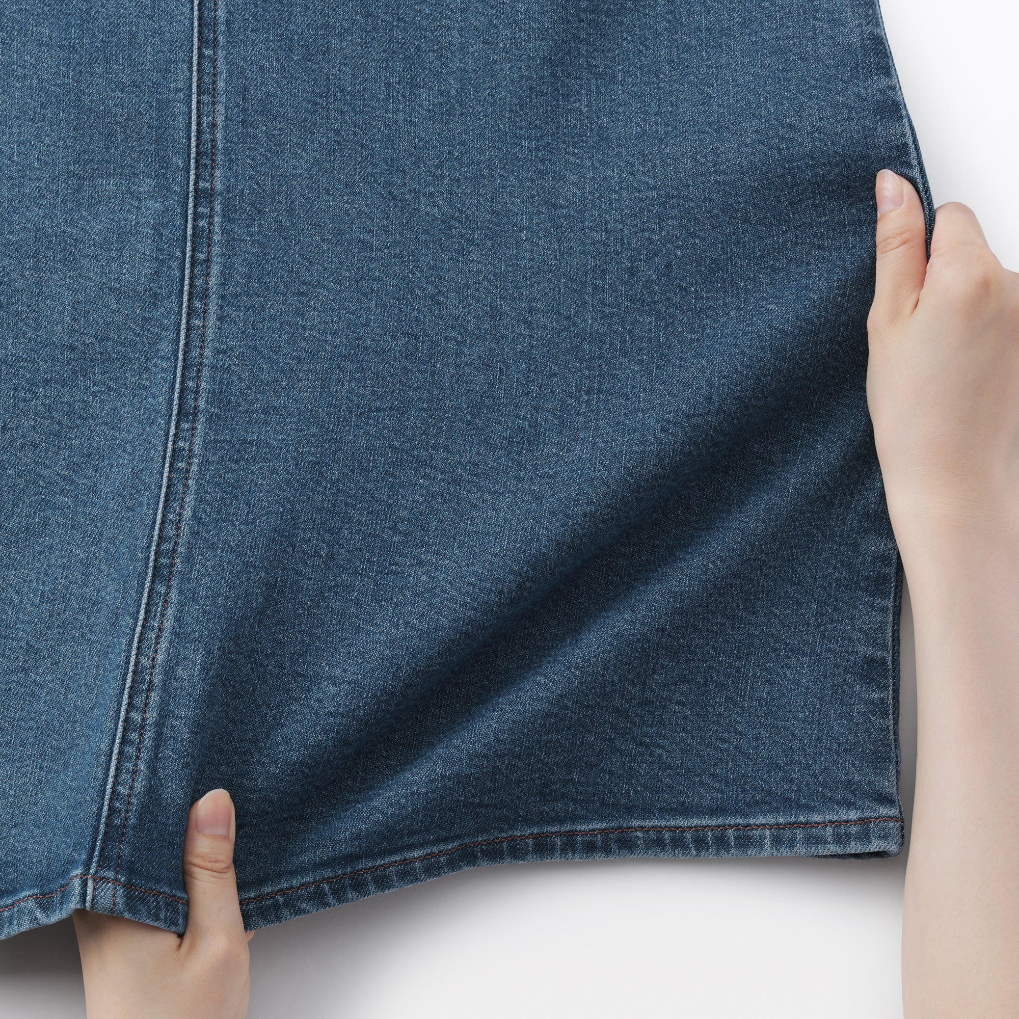 Denim A-Line Skirt - Image 13