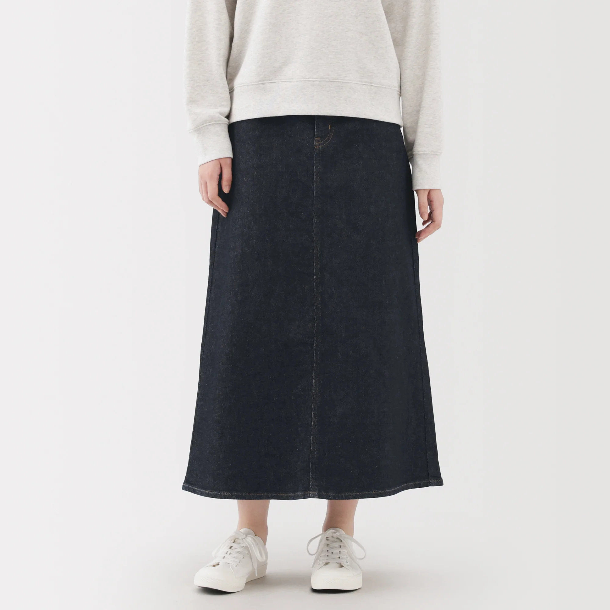 Denim A-Line Skirt - Image 15