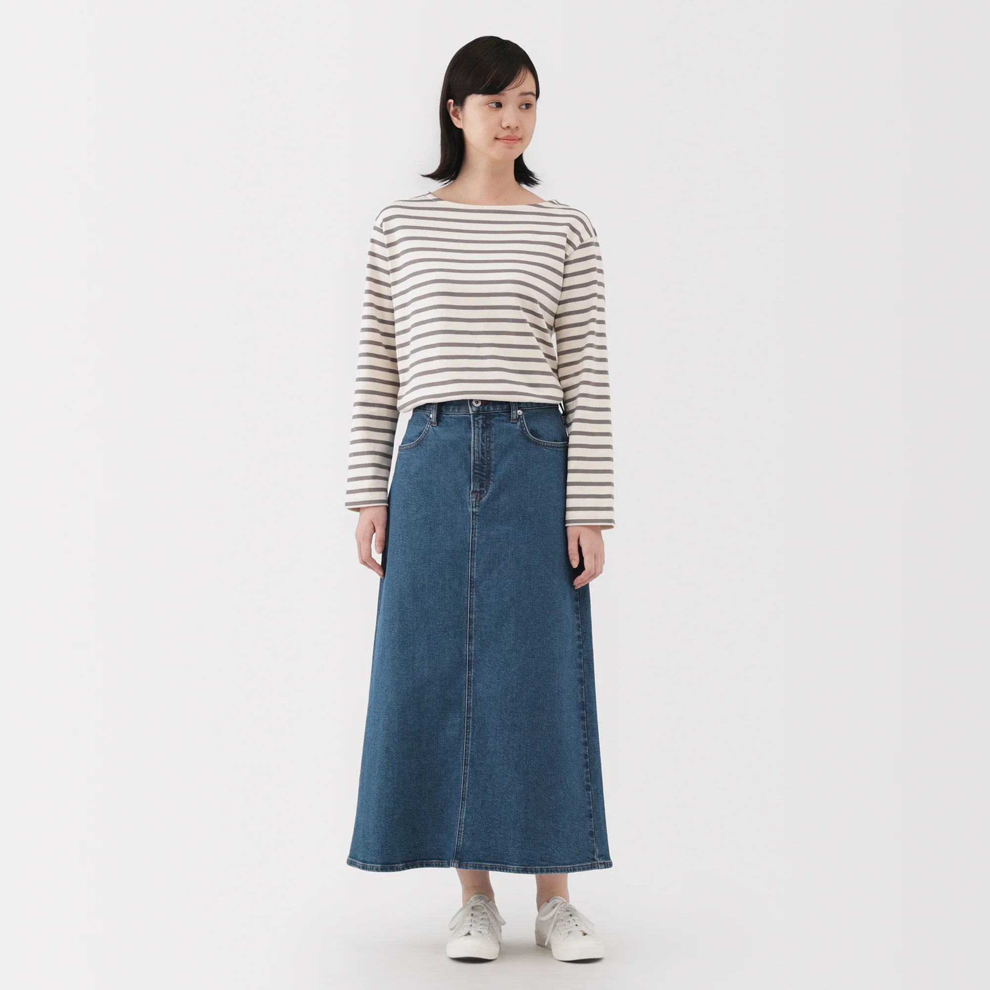 Denim A-Line Skirt - Image 4