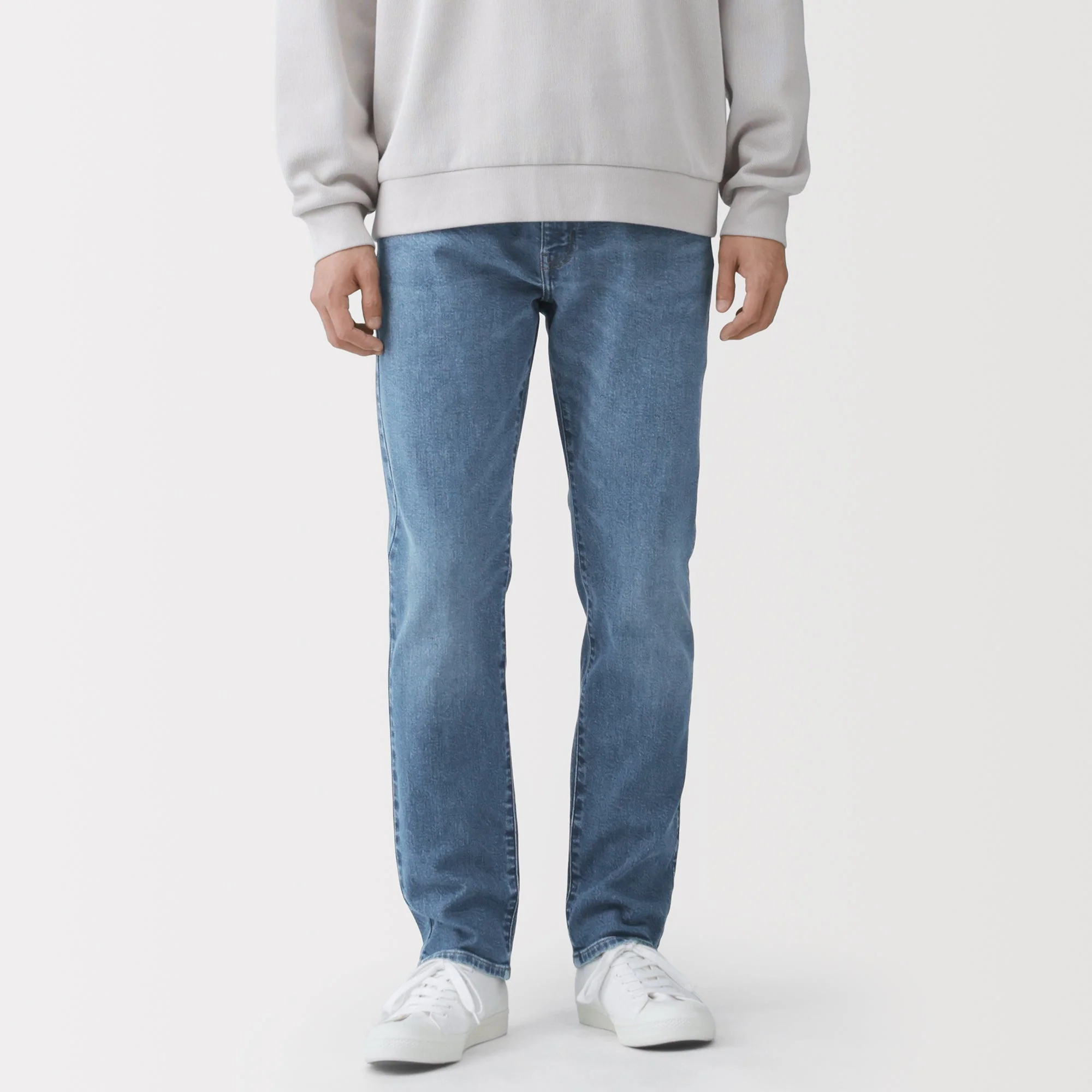 Stretch Denim Slim Pants - Image 3