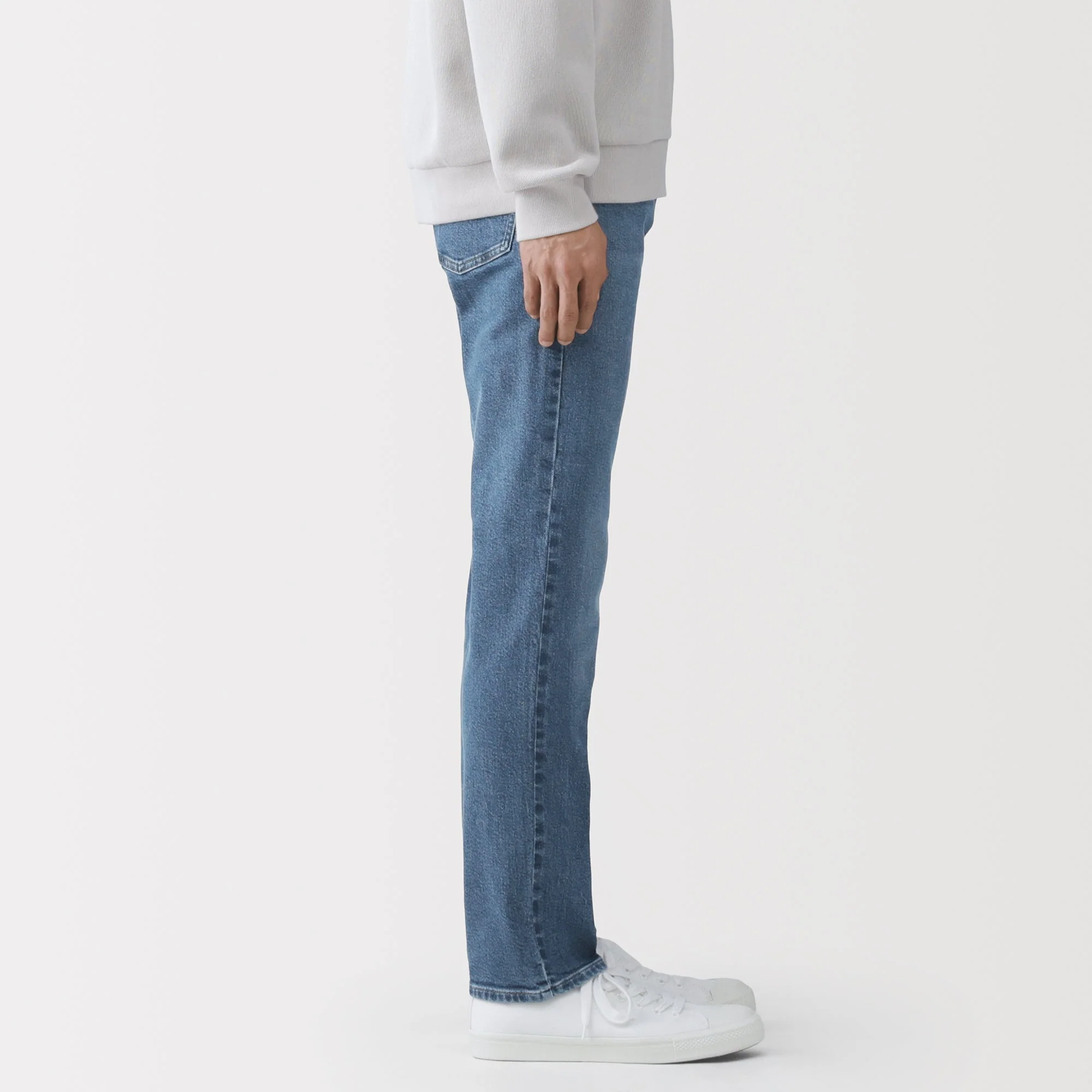 Stretch Denim Slim Pants - Image 5