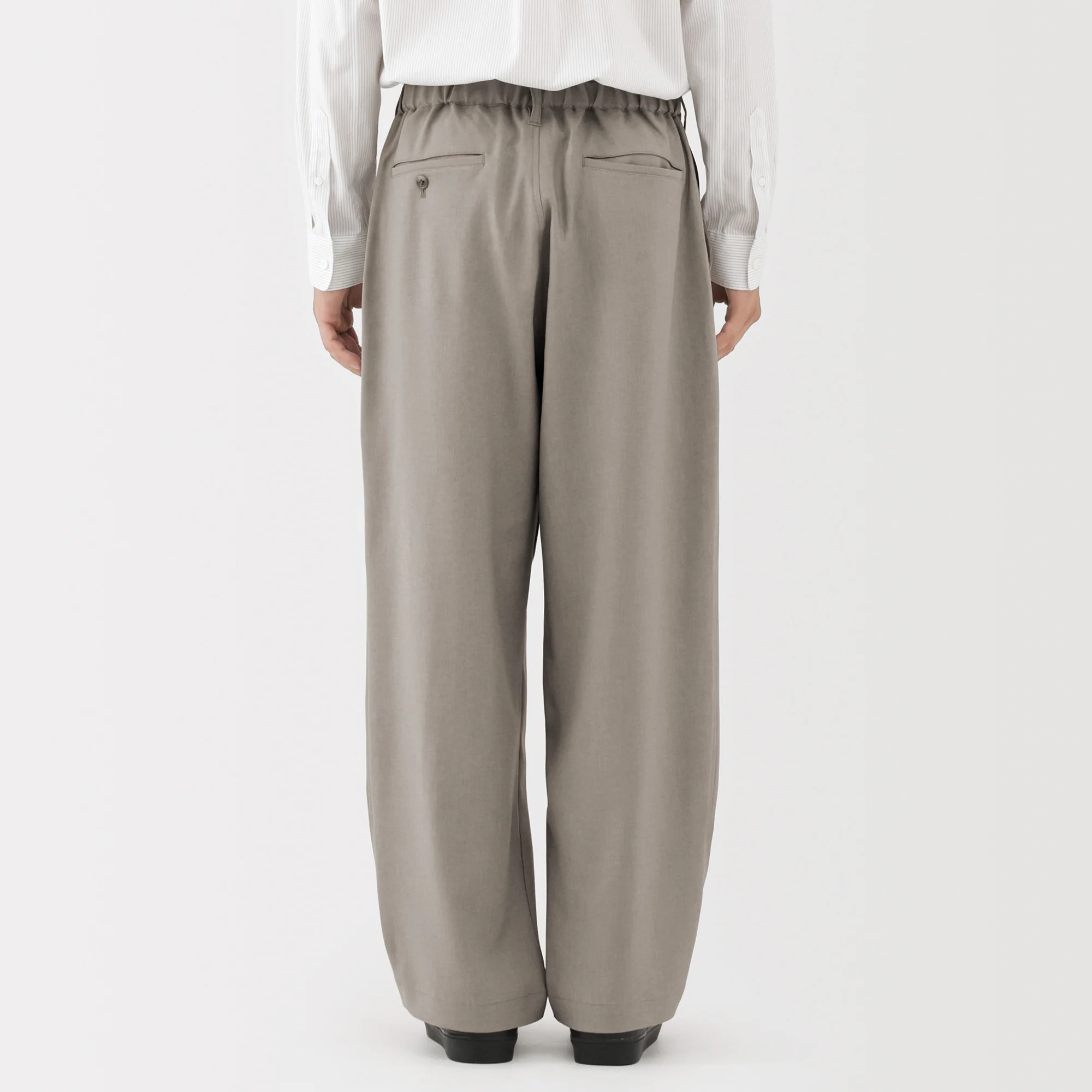 Stretch Wide Trousers - Image 6