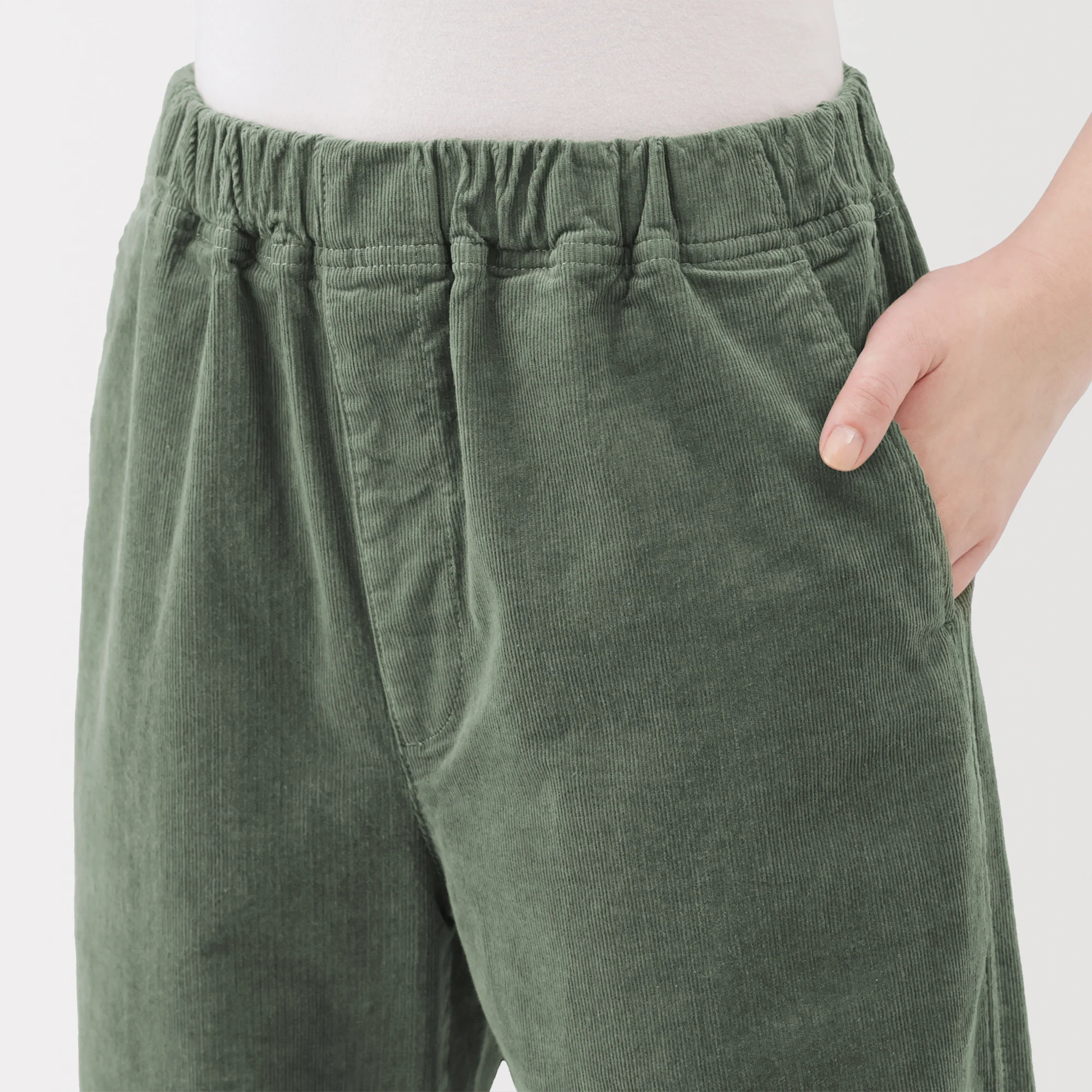 Corduroy Easy Pants - Image 7