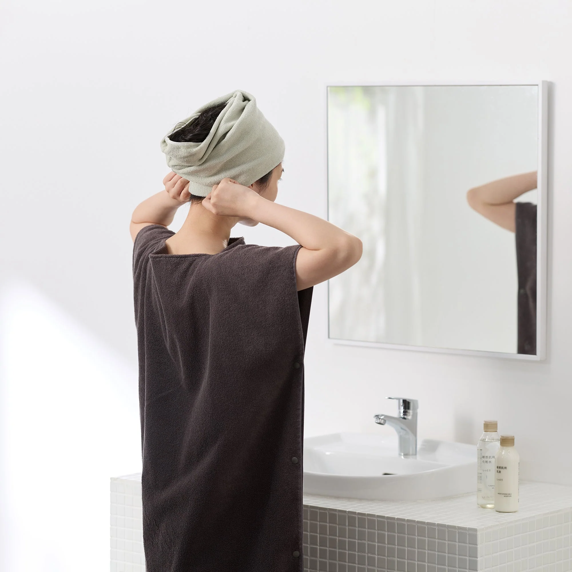Stretchy Turban Towel - Image 11