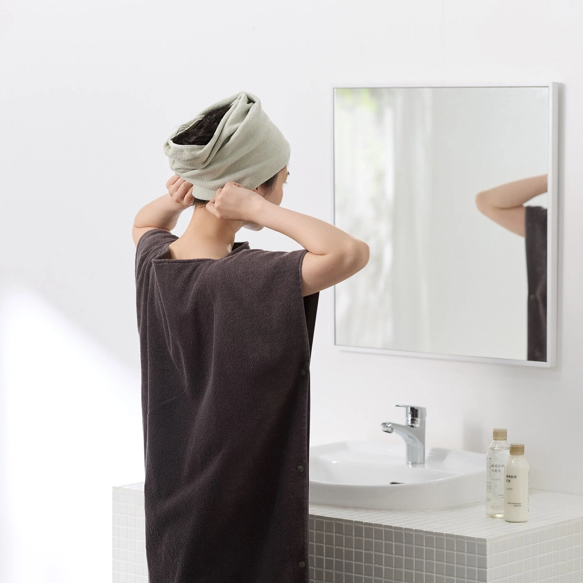 Stretchy Turban Towel - Image 17
