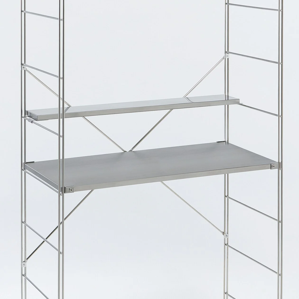 SUS Shelving Unit Additional Narrow Shelf Stainless Steel - Wide - Image 2