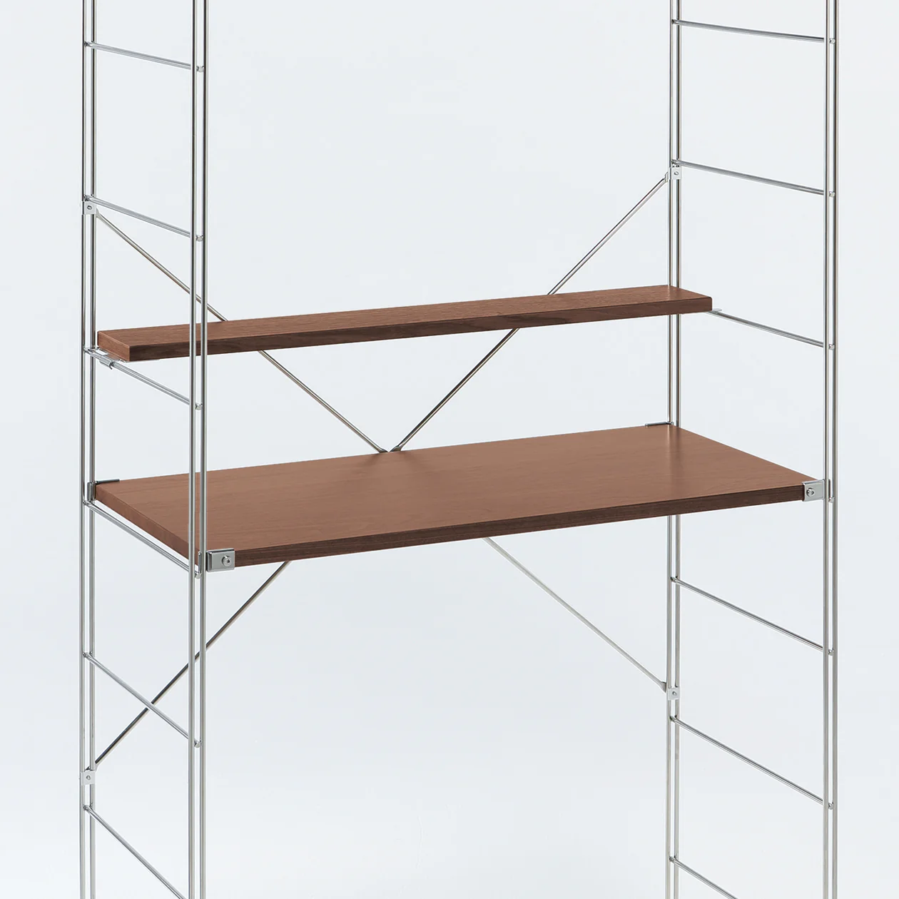Shelving Unit Additional Narrow Shelf - Walnut - Wide - Image 2
