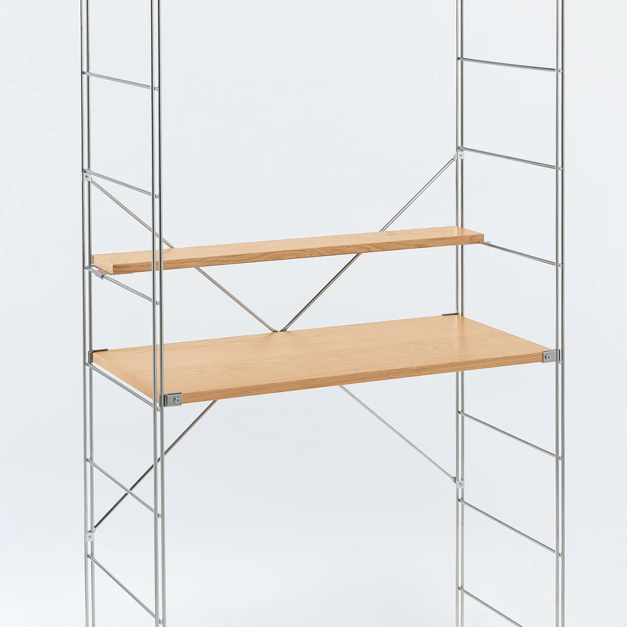 SUS Shelving Unit Additional Narrow Shelf - Oak - Wide - Image 2