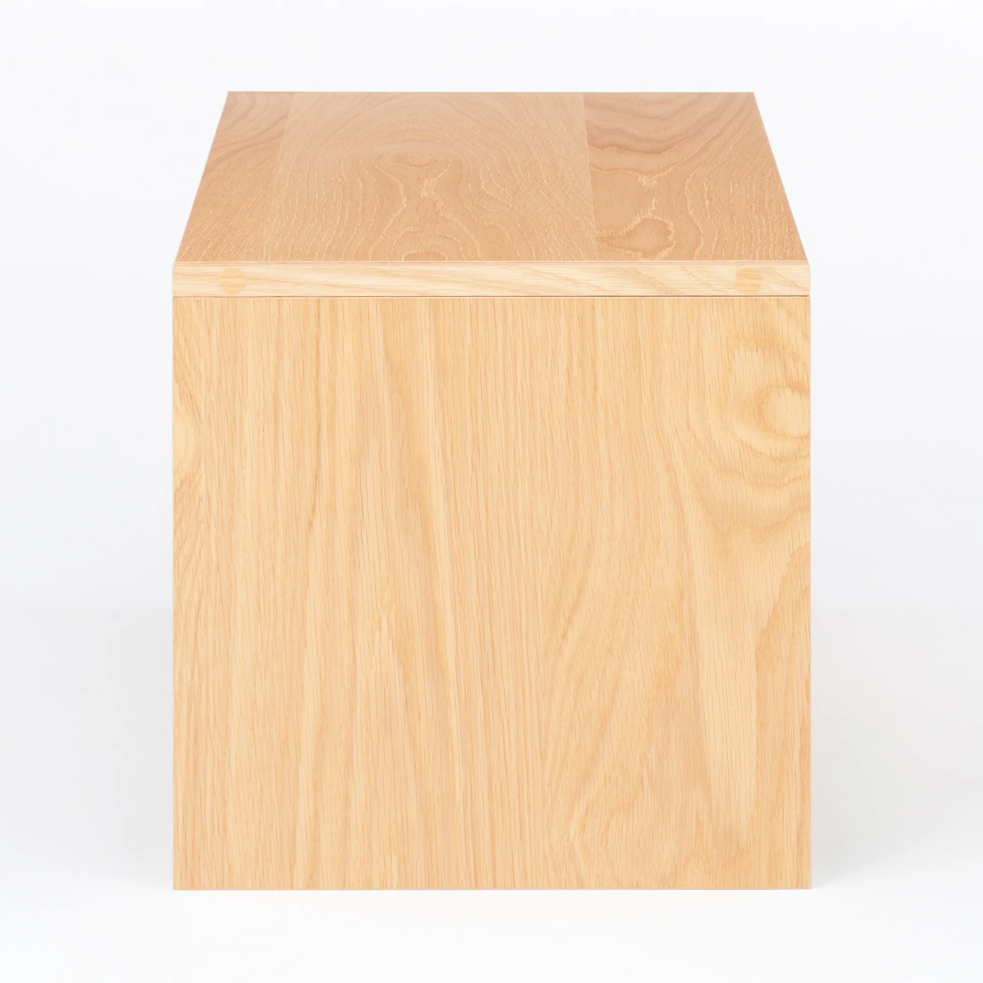 SUS Shelving Unit - Box with Glass Door - Oak - Image 4