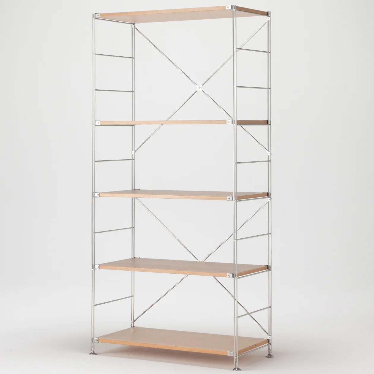 SUS Shelving Unit - Oak - Wide - Large - Image 2